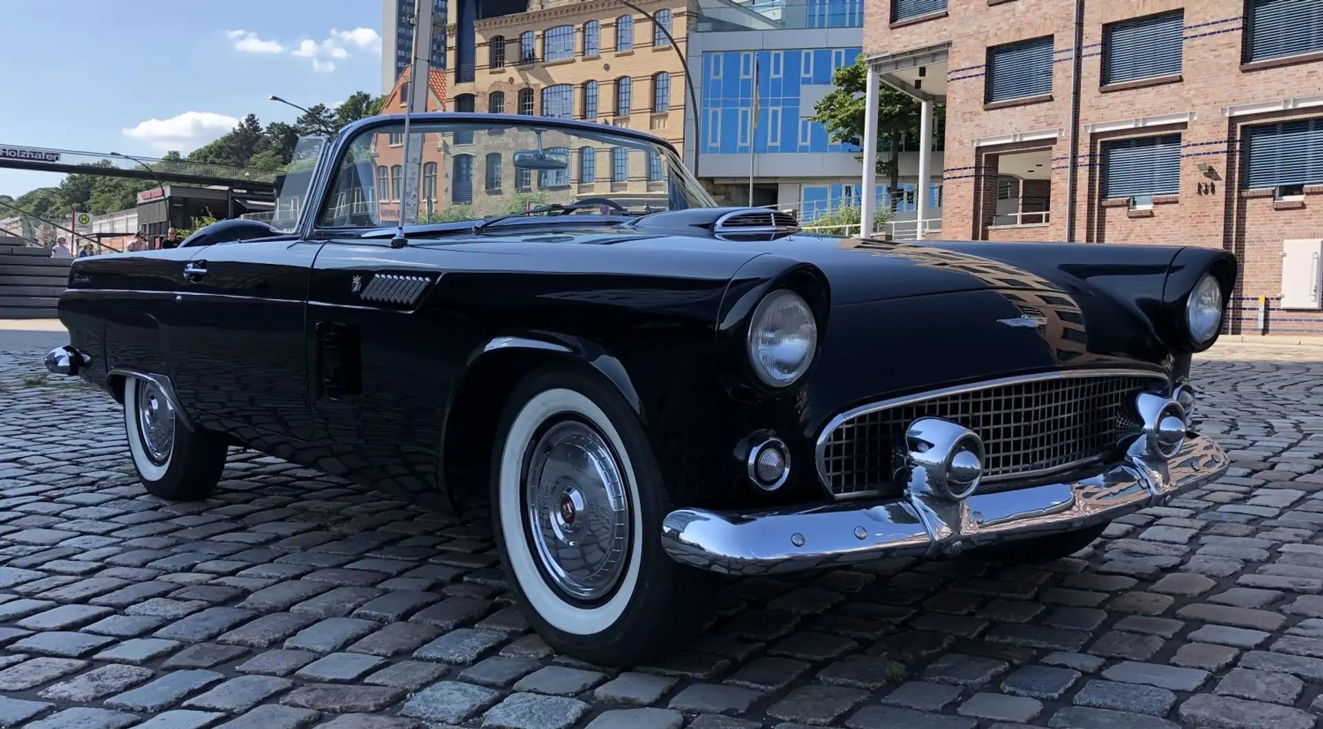 Ford Thunderbird Automatik Servo schöner Zustand 1956 Schwarz - 2