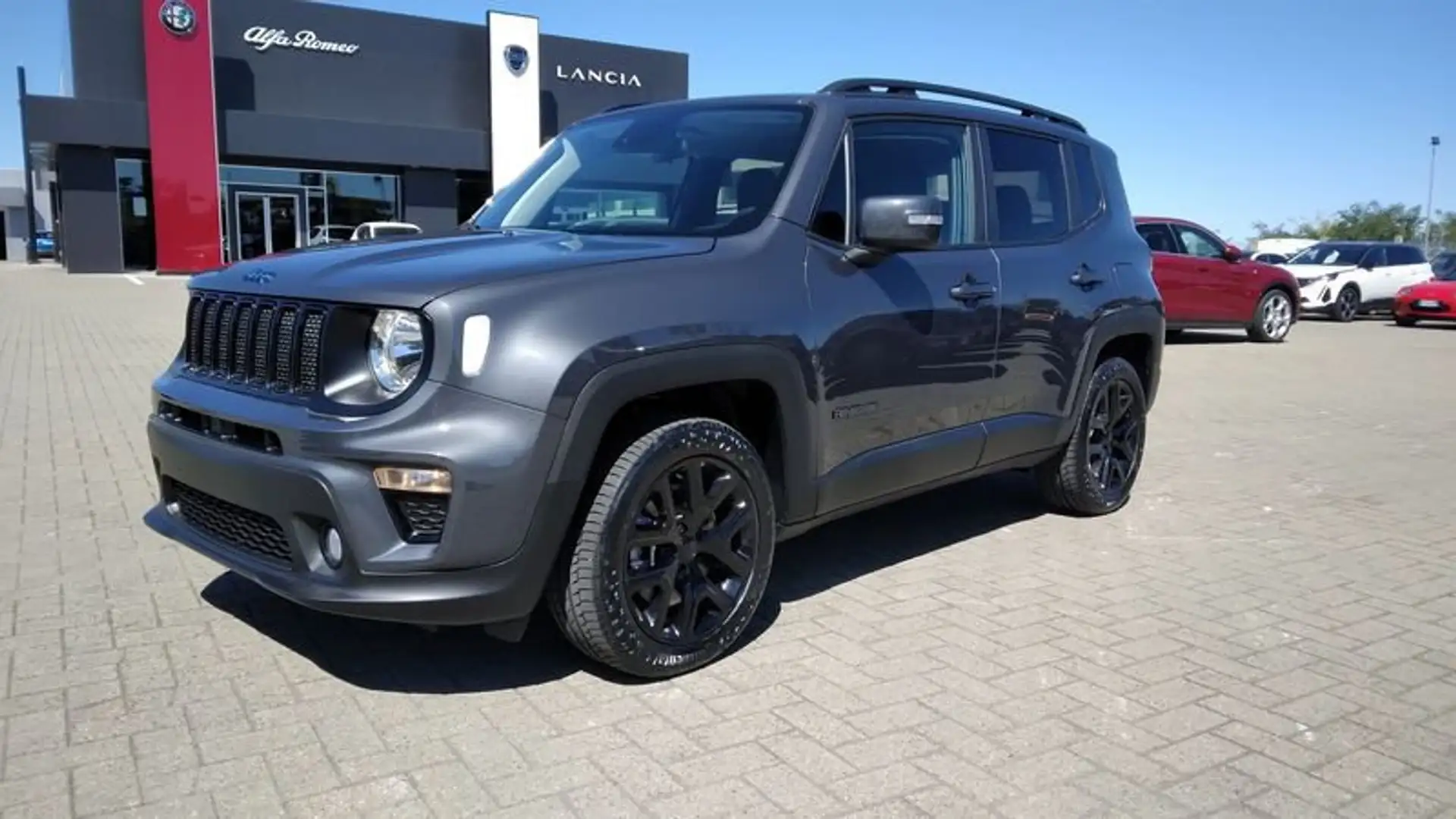 Jeep Renegade 1.3 T4 190CV PHEV 4xe AT6 Limited - Black Line Pa Grigio - 1