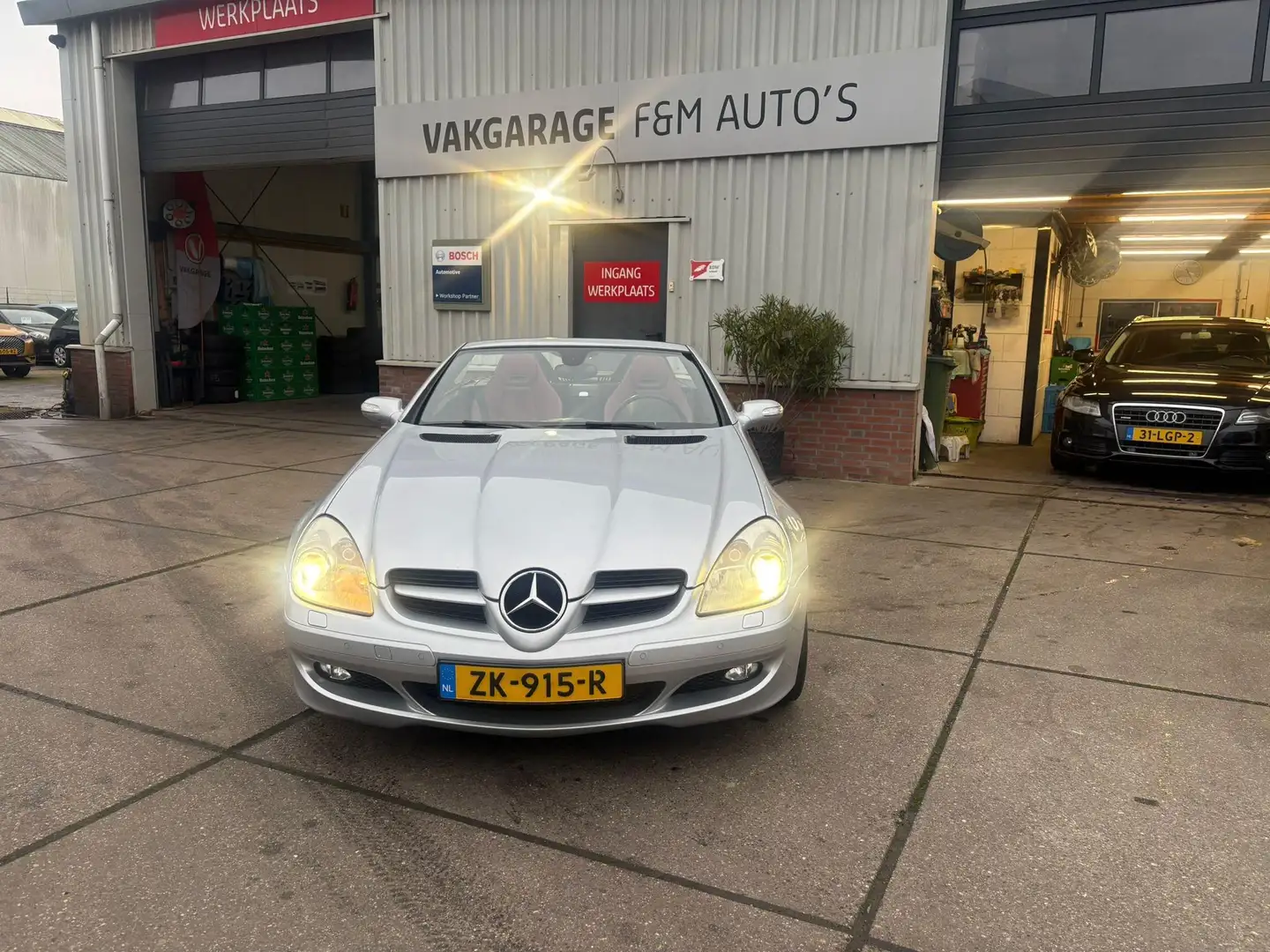 Mercedes-Benz SLK 200 K. Gris - 2