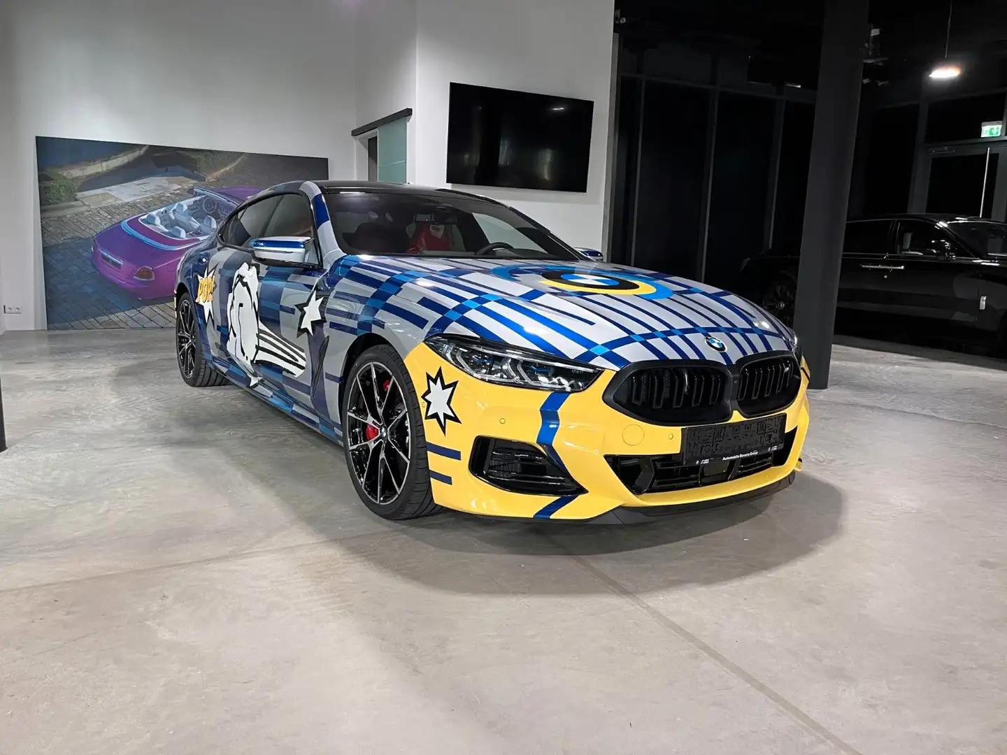 BMW M850 i xDrive SONDERMODELL "Jeff Koons 1 of 99" - 2