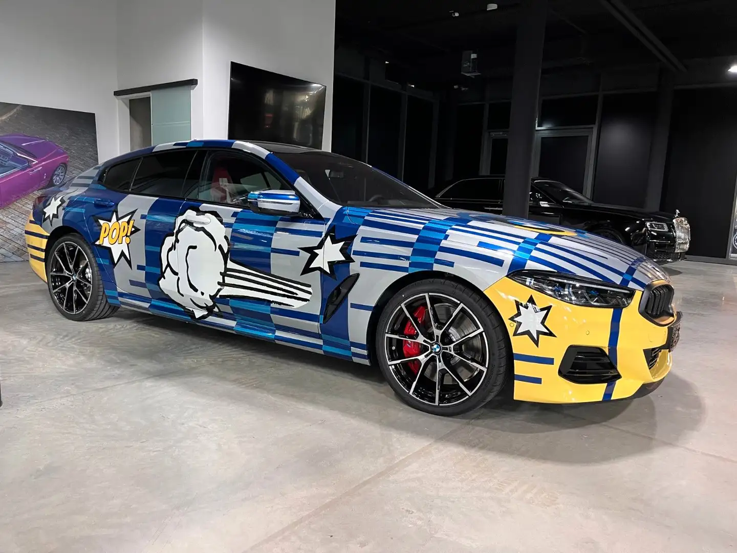 BMW M850 i xDrive SONDERMODELL "Jeff Koons 1 of 99" - 1