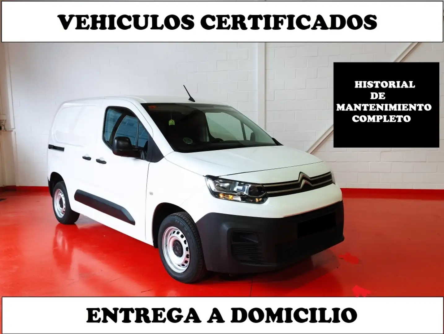 Citroen Berlingo Van BlueHDi S&S Talla M Control 100 Wit - 1