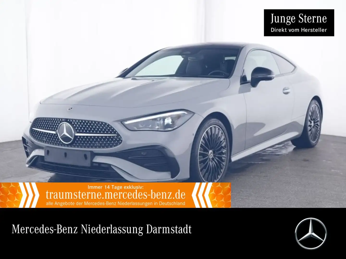 Mercedes-Benz CLE 200 AMG+NIGHT+PANO+360+LED+TOTW+KEYLESS+9G Grau - 1