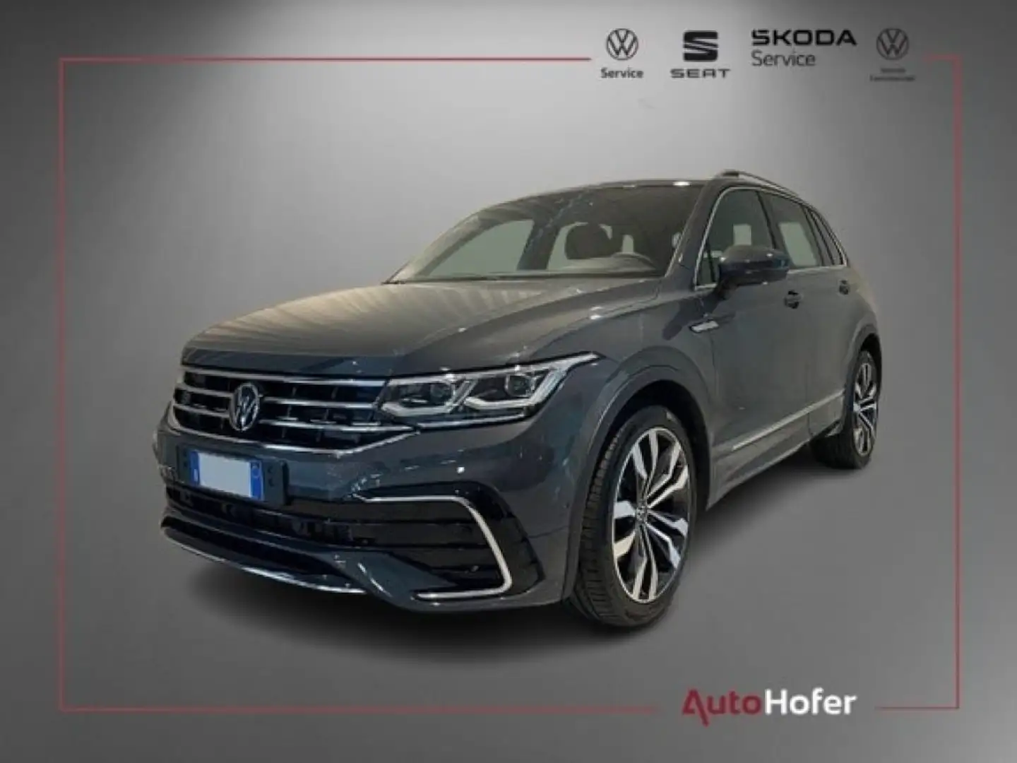 Volkswagen Tiguan 2.0 TDI DSG 4MOTION R-Line Navi Matrix 20" Camera Grigio - 1