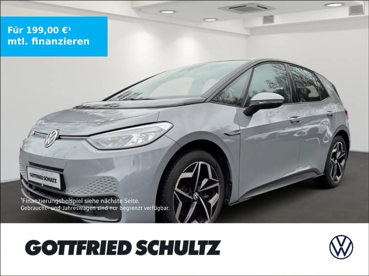 Volkswagen ID.3 Pro 150 kW LED NAVI SHZ PDC LM ZV Grigio - 1