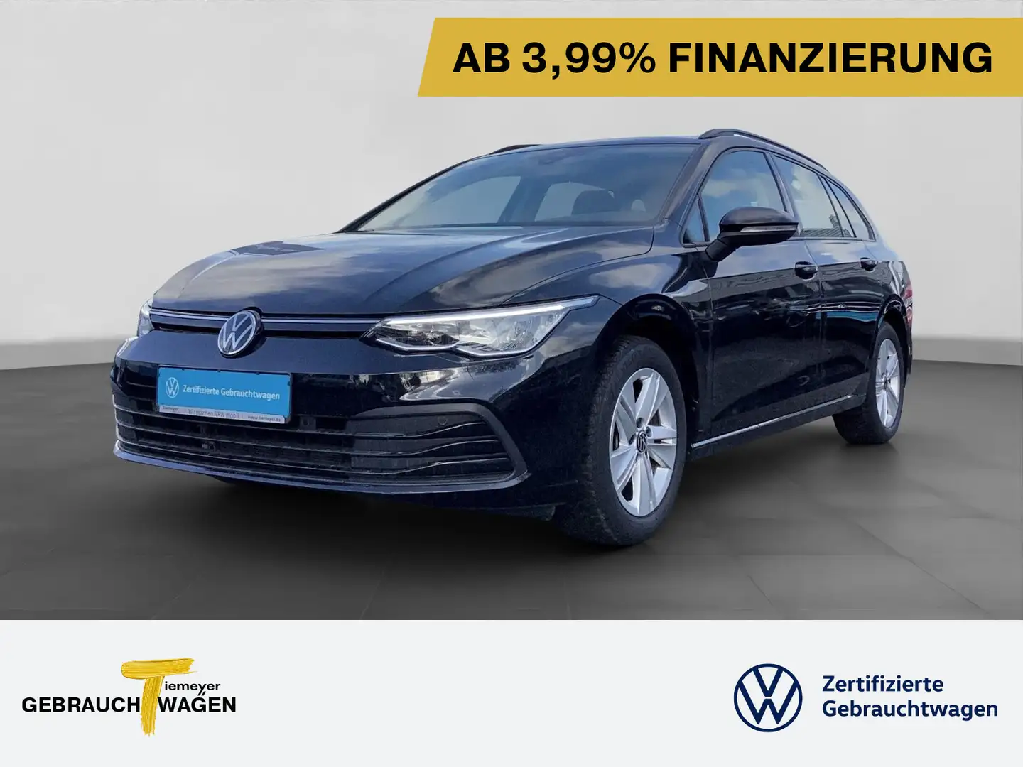 Volkswagen Golf Variant 1.5 TSI DSG LIFE AHK NAVI SITZHZG P Schwarz - 1