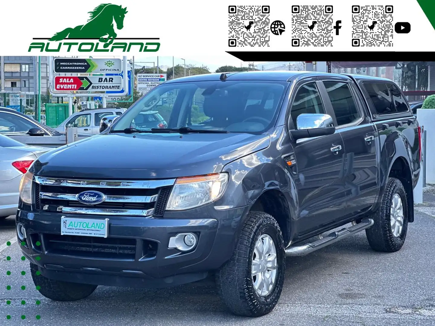 Ford Ranger 2.2 TDCi Doppia Cabina XLT 5pt.*Finanz* Grigio - 1