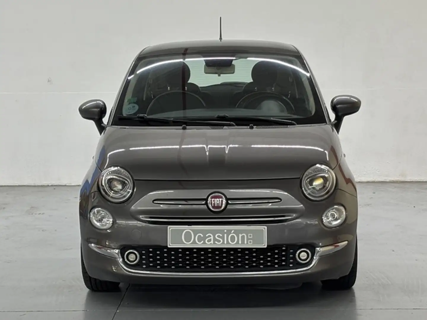 Fiat 500 1.2 Lounge Plateado - 2