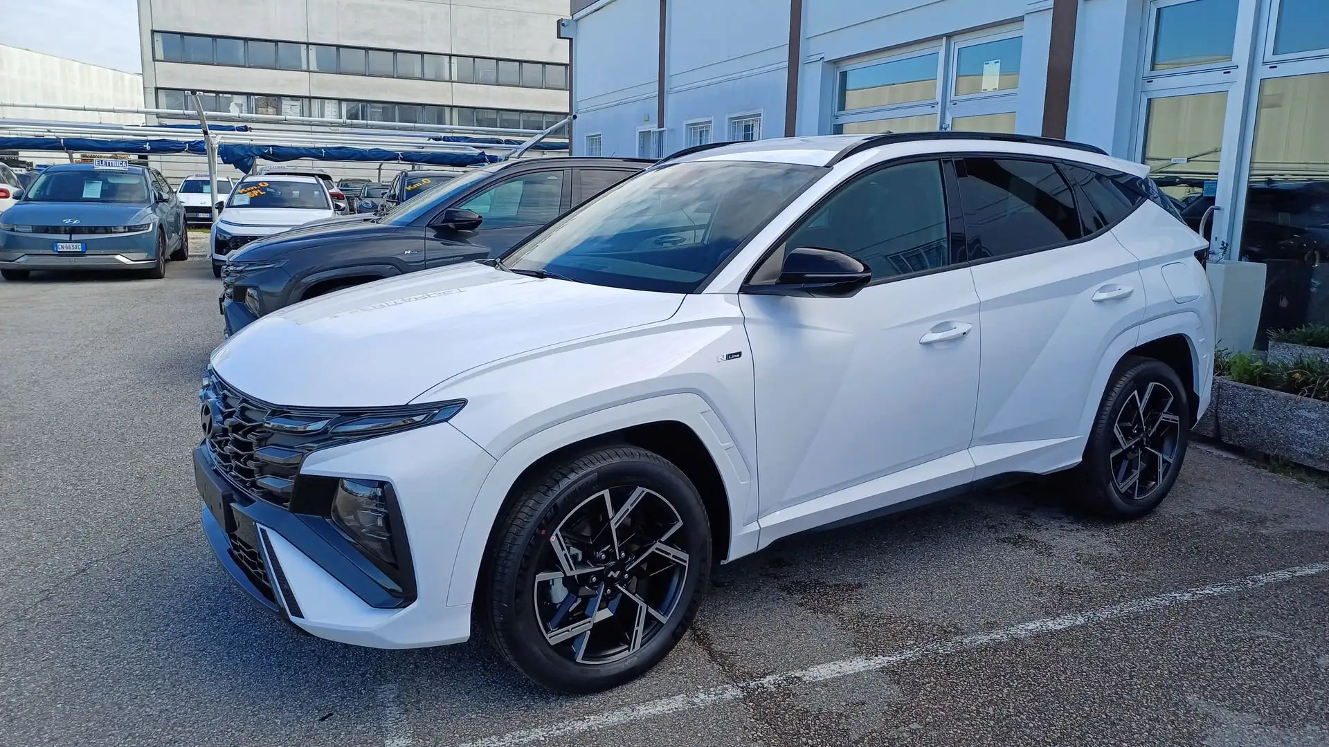 Hyundai TUCSON Tucson 1.6 HEV aut. N Line Bianco - 1