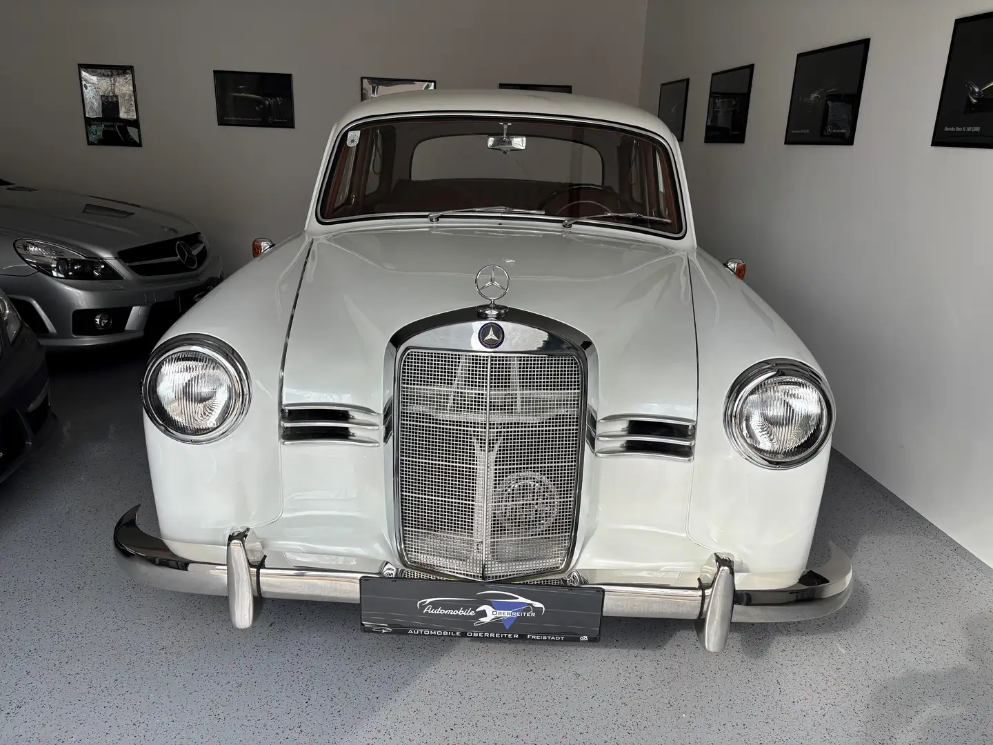 Mercedes-Benz 180 Ponton Limousine Rarität Bianco - 2