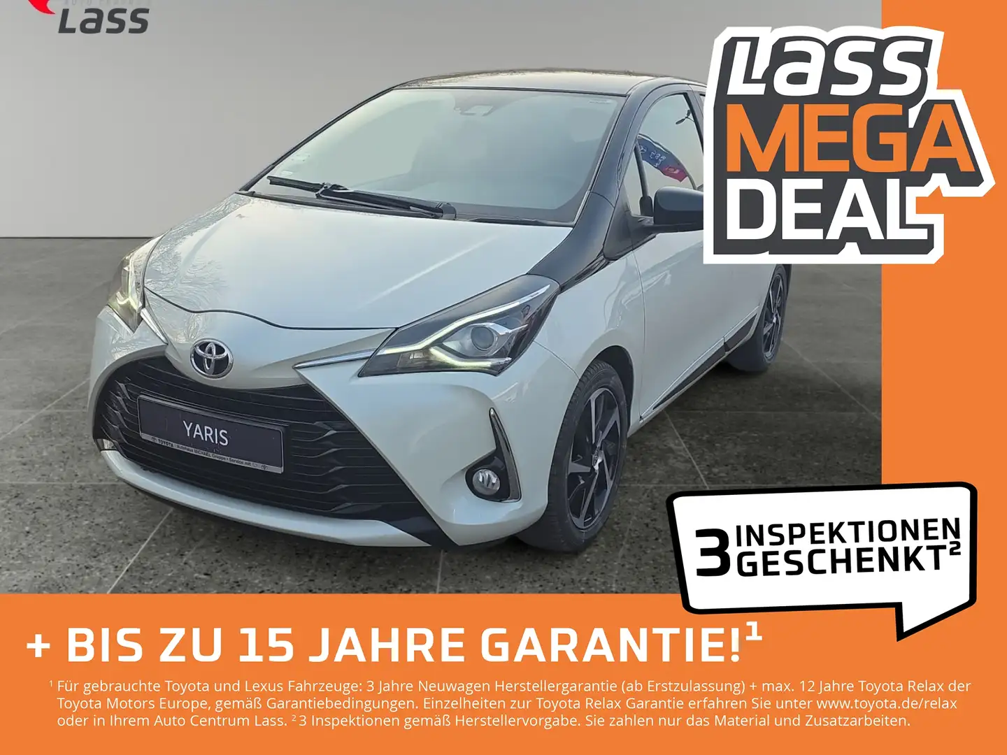 Toyota Yaris 1.5 Style Selection Standheizung+Sitzheizun Schwarz - 1