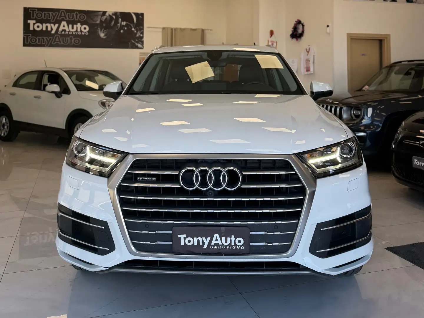 Audi Q7 3.0 tdi quattro tiptronic TETTO APRIBILE,VIRTUAL Bianco - 2