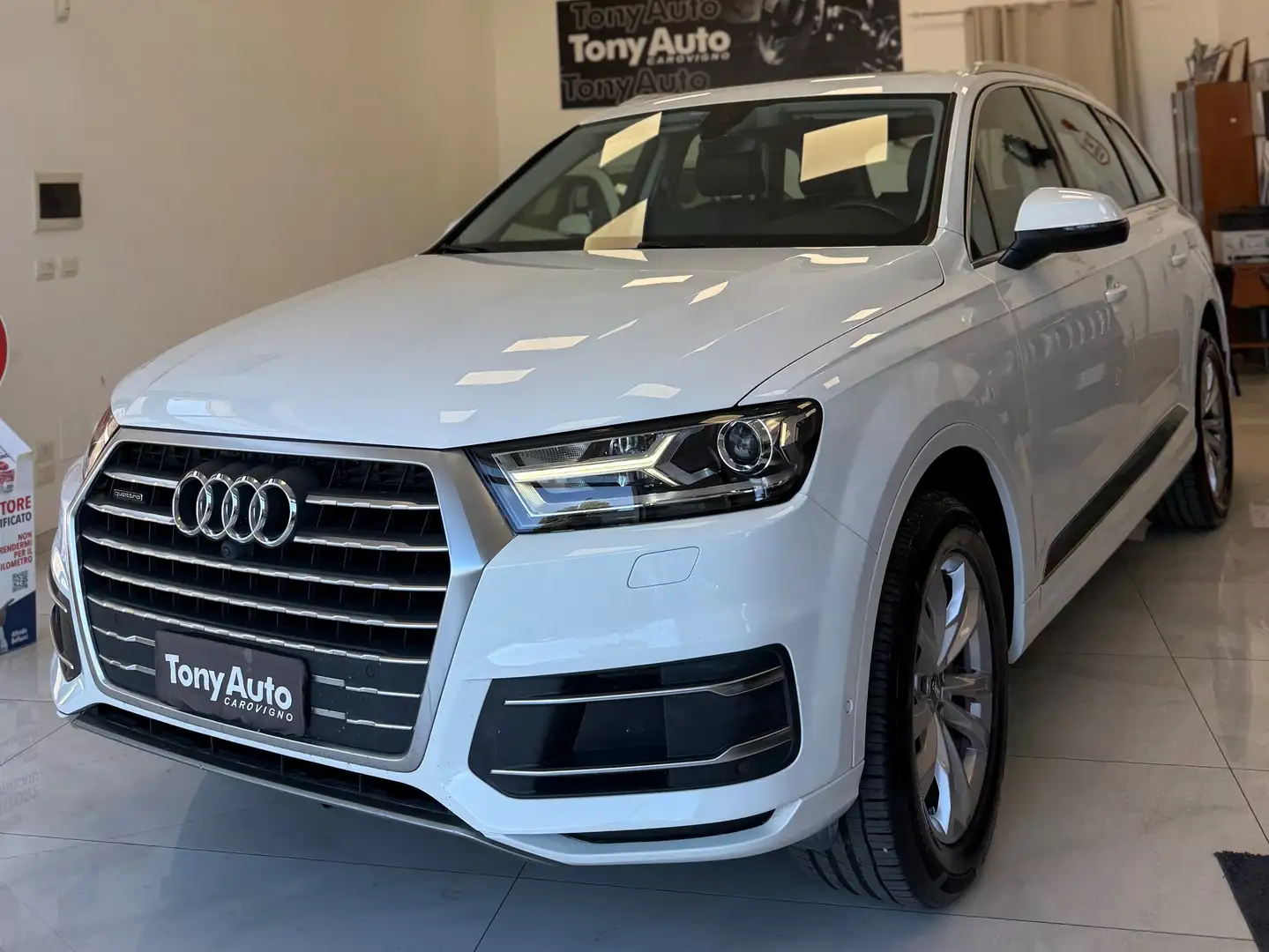 Audi Q7 3.0 tdi quattro tiptronic TETTO APRIBILE,VIRTUAL Bianco - 1