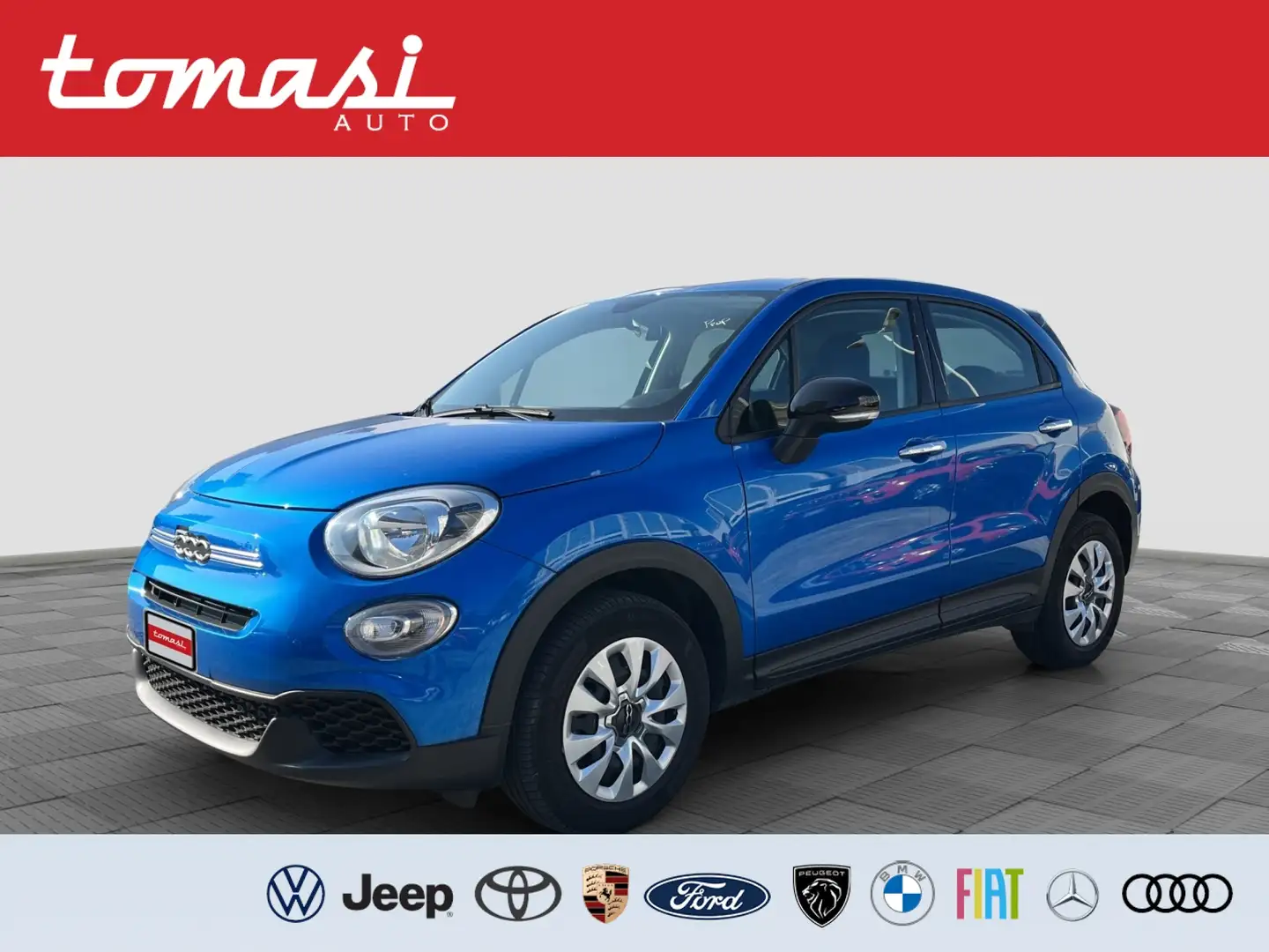 Fiat 500X 1.5 T4 Hybrid 130 CV DCT Blauw - 1