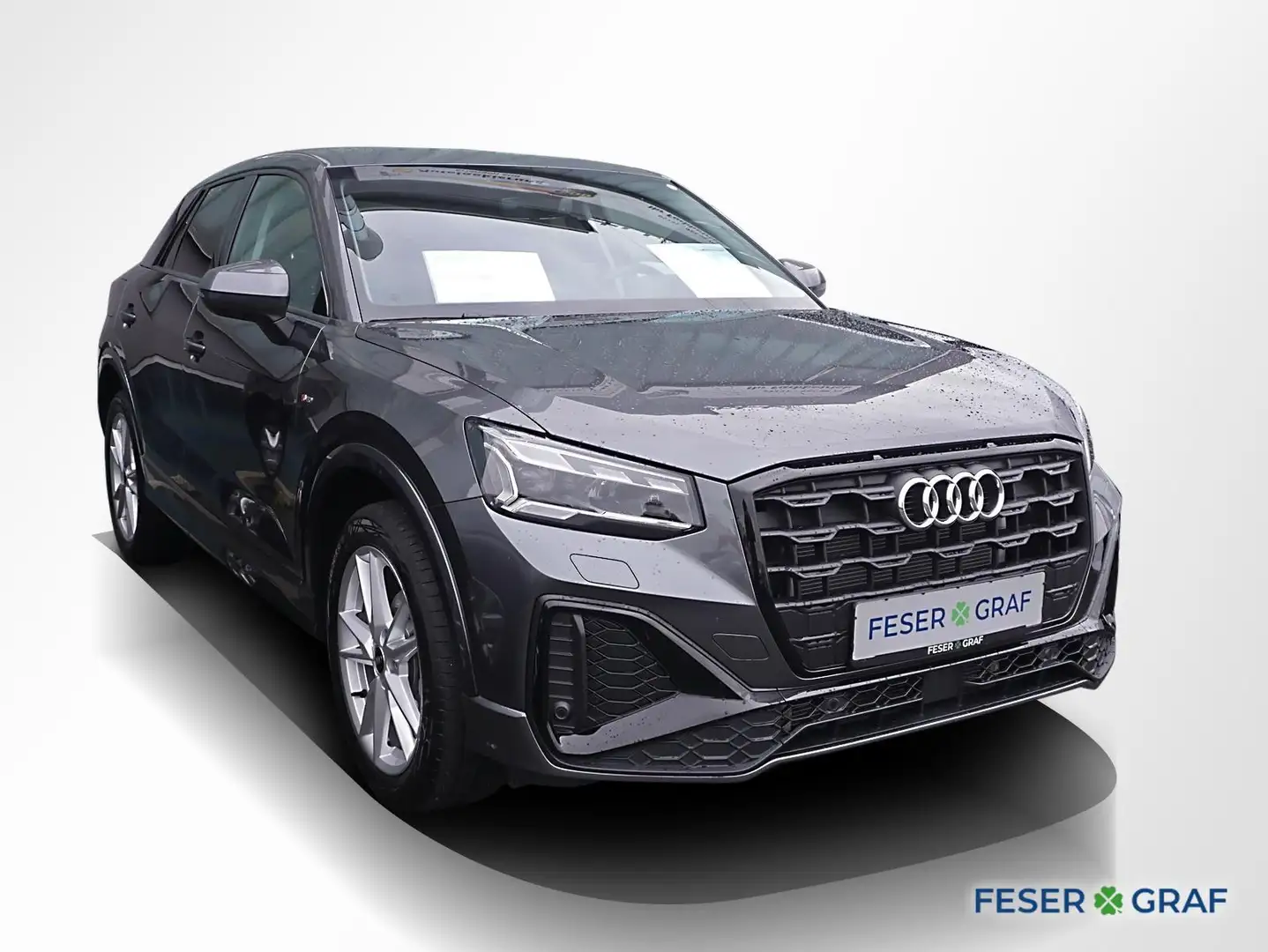 Audi Q2 35 TFSI S line Ext. AHK Matrix Navi RüKa ACC Grau - 2