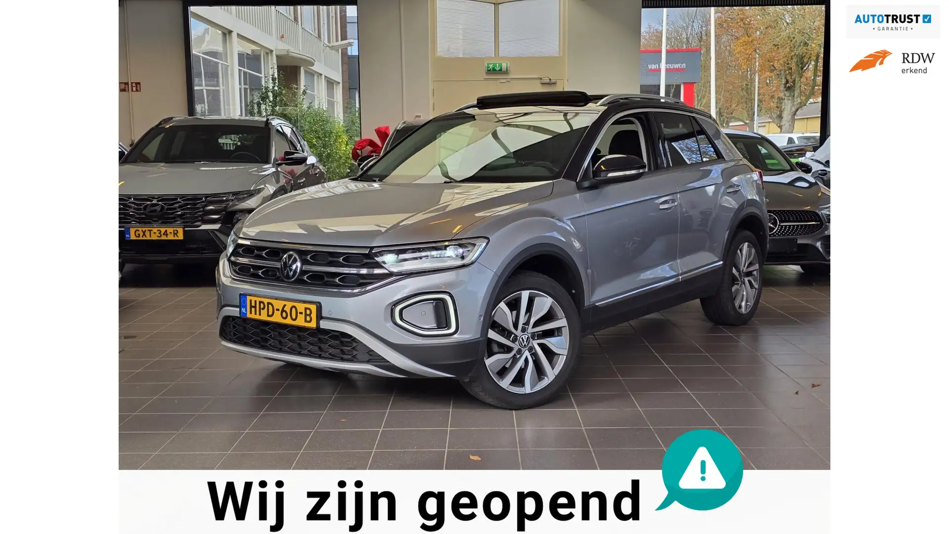 Volkswagen T-Roc 1.0 TSI Life Business Pano/LEd/Facelift/Camera/Top Gris - 1