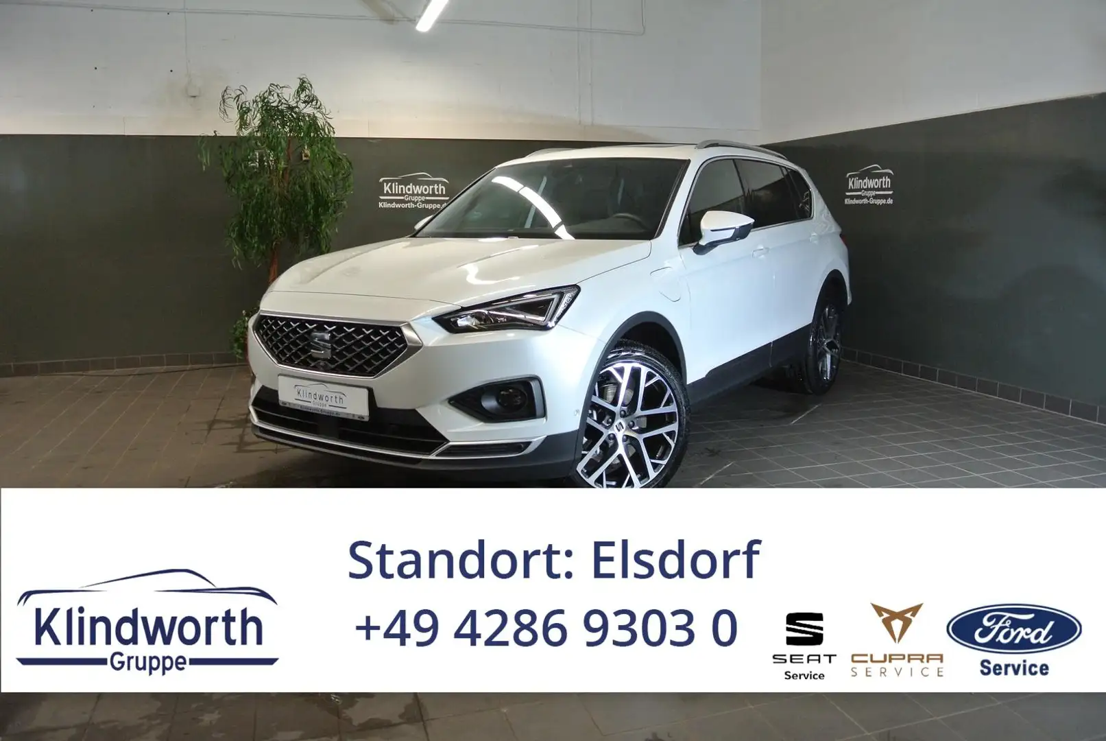 SEAT Tarraco 1.4 eTSI PHEV Xperience + Pano + AHK Weiß - 1