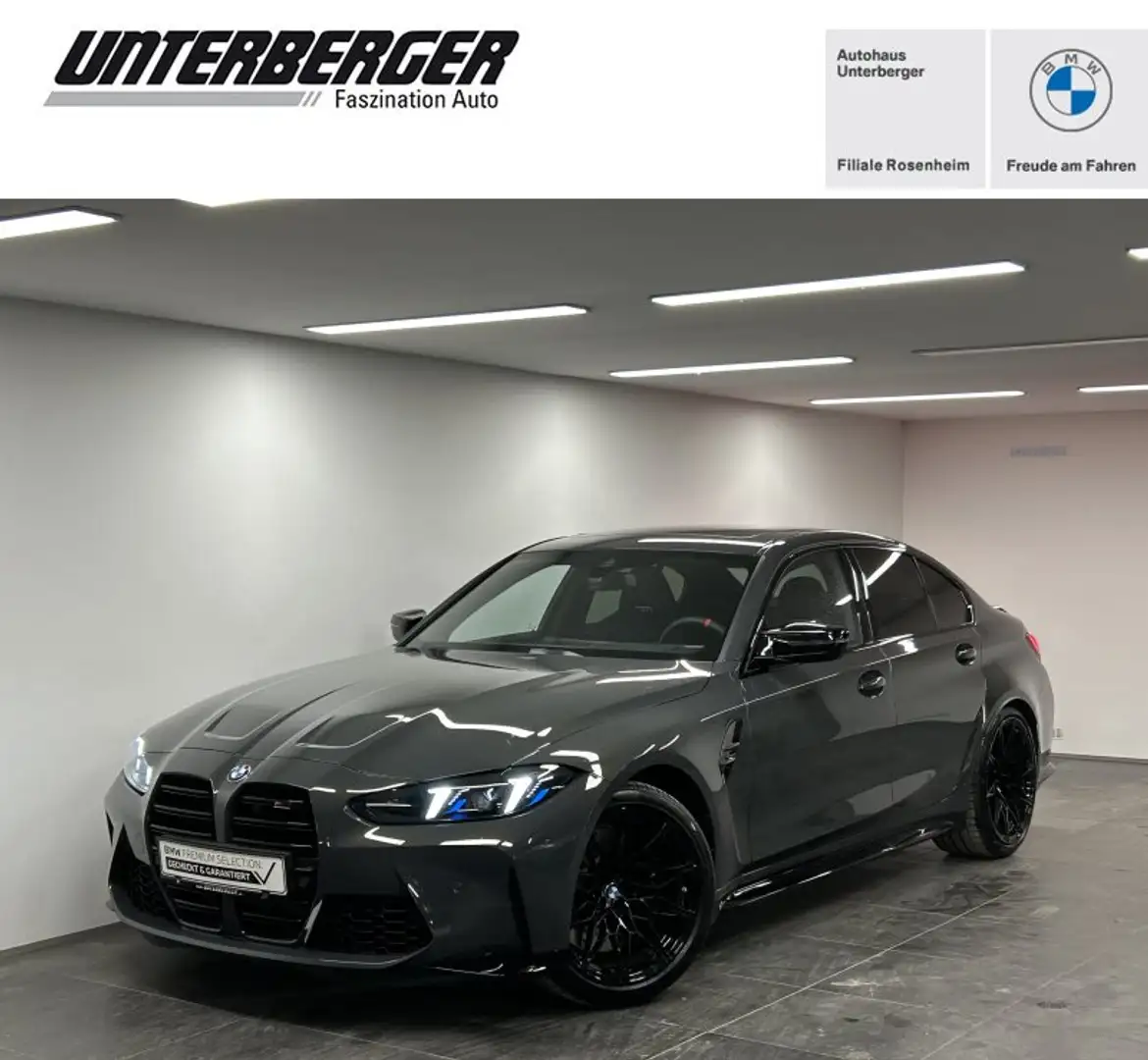 BMW M3 Competition M xDrive Lim. Harman/Kardon DAB LED Ko Gris - 1