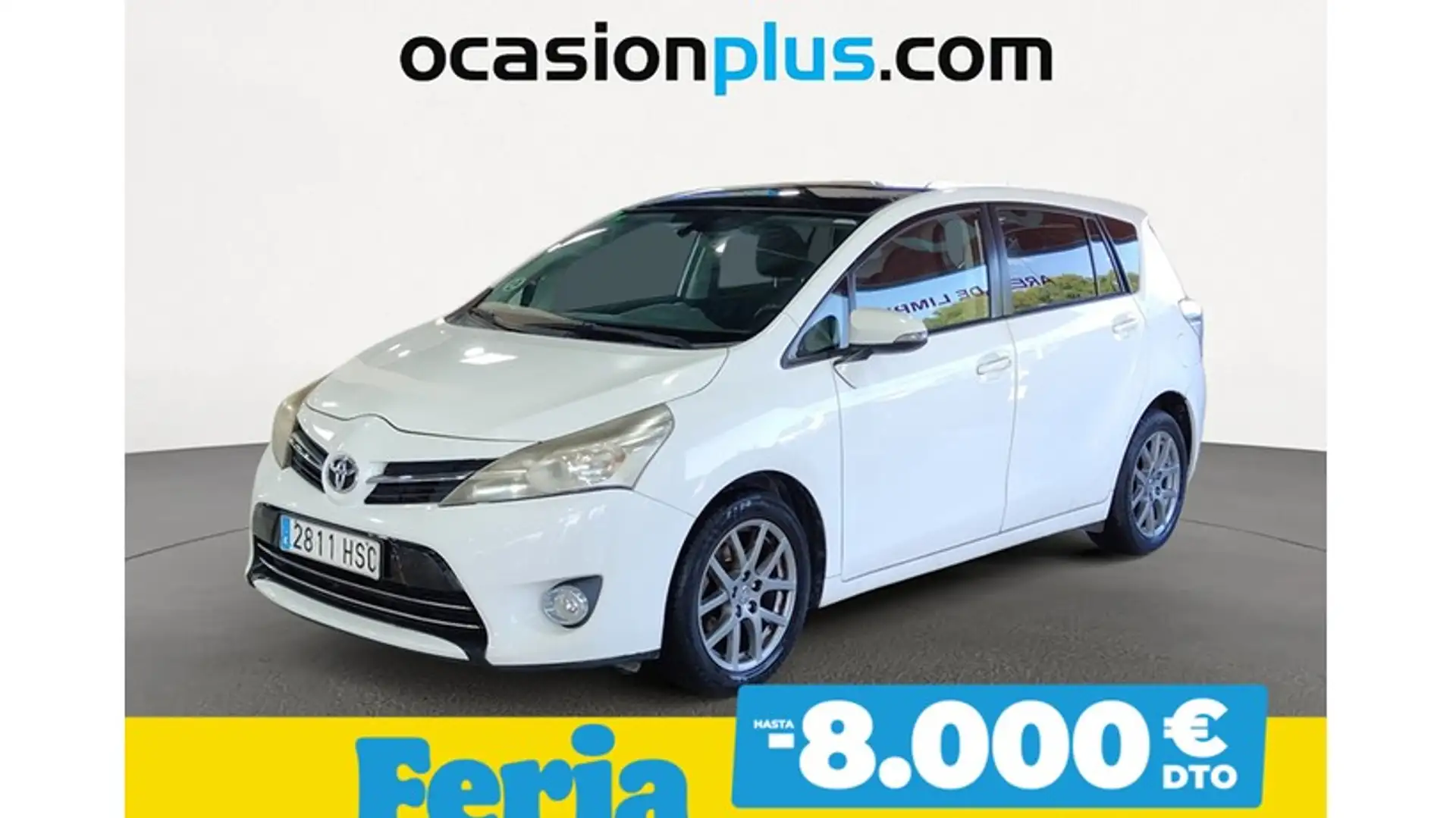 Toyota Verso 2.0D Active 120 5pl. Blanc - 1