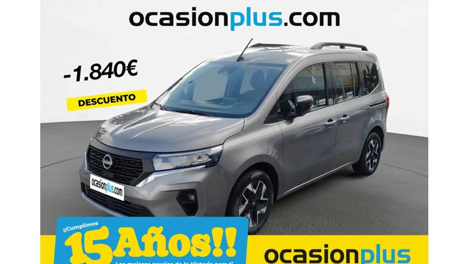 Nissan Townstar Furgón 1.3G Profesional L1 2pl. 130 Grijs - 1