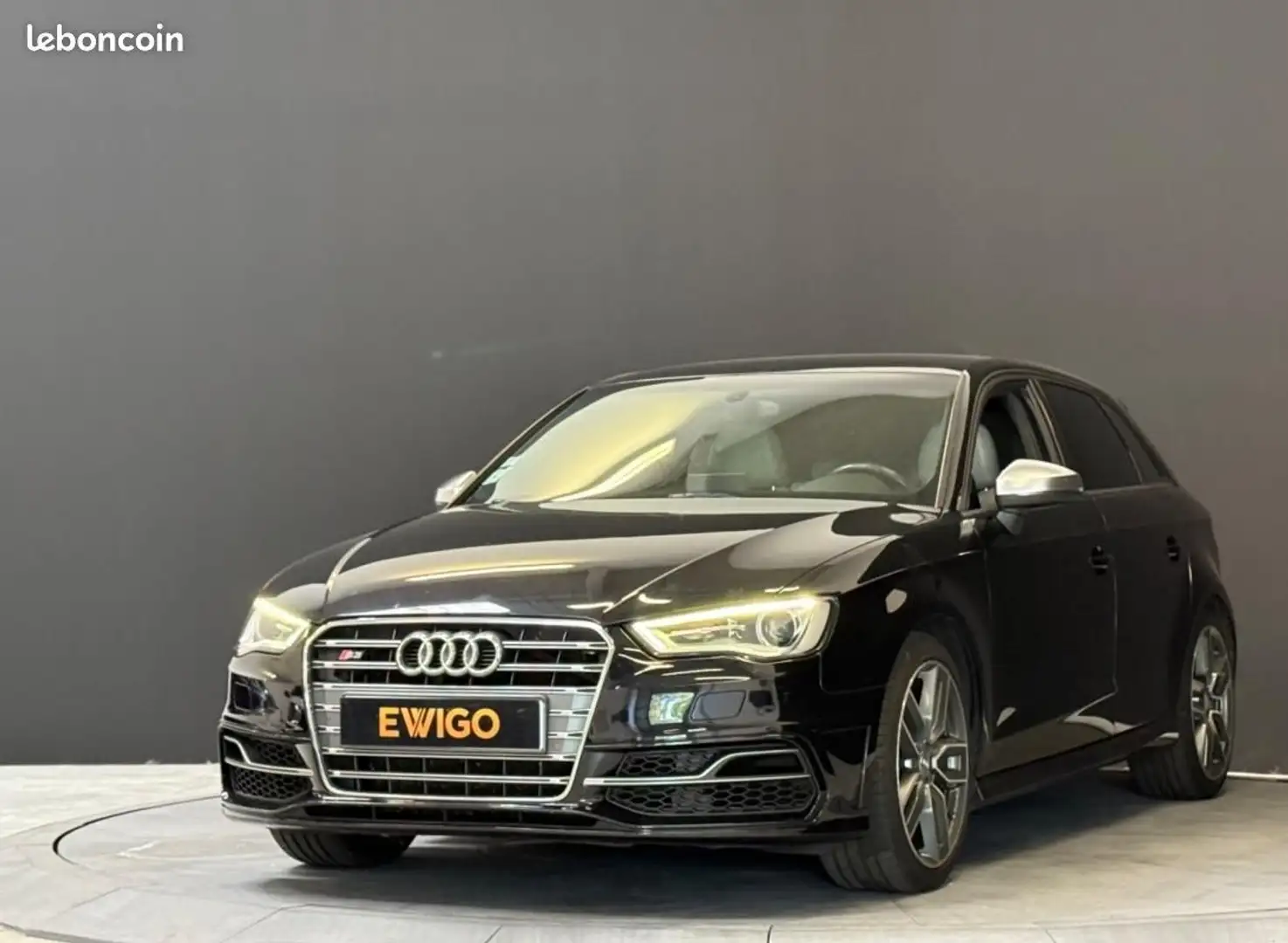 Audi S3 SPORTBACK 2.0 TFSI 300 QUATTRO S-TRONIC BVA Schwarz - 1