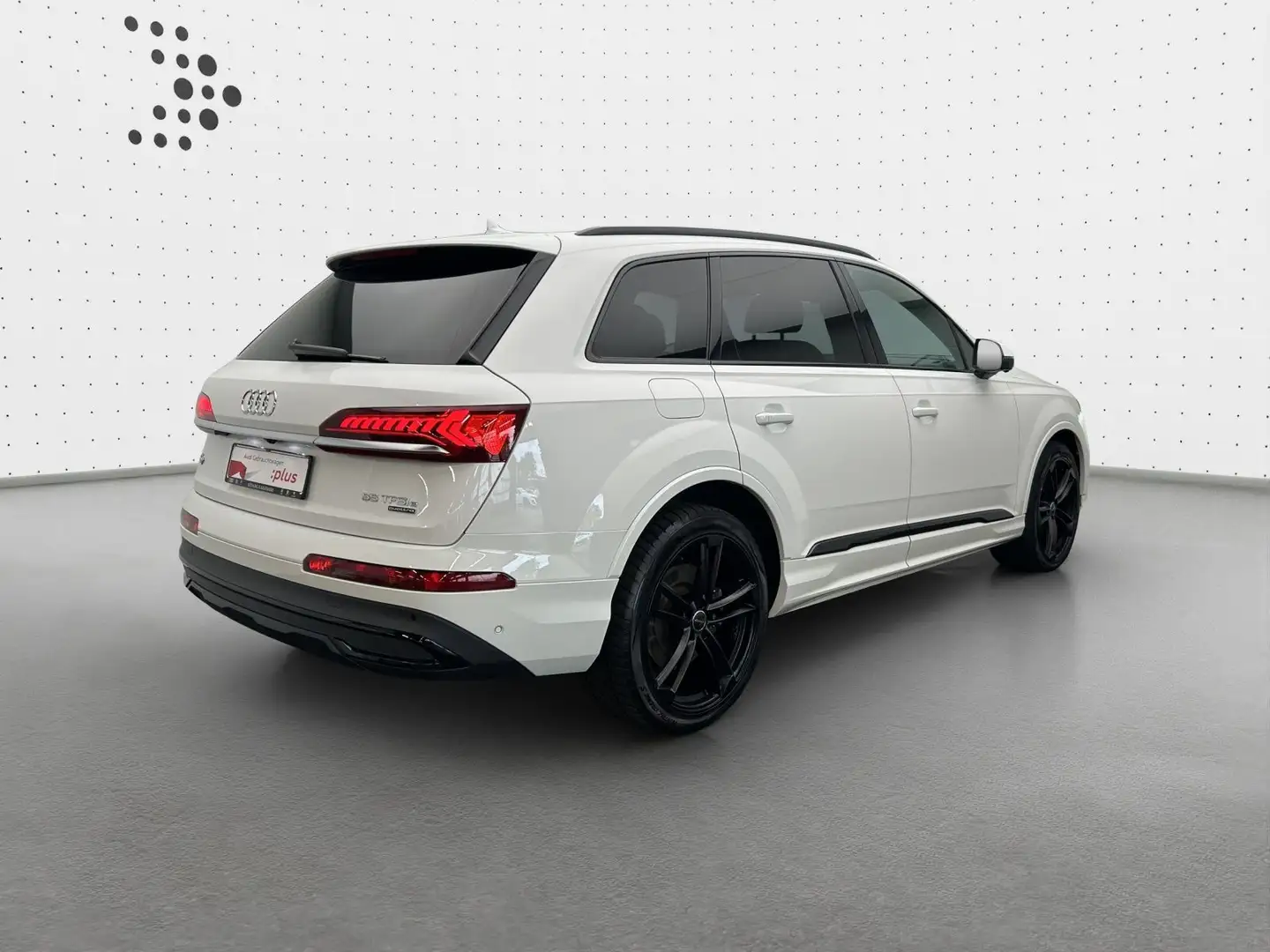 Audi Q7 55 TFSIe qu S line tip*Air*B&O*Pano*Matrix*Vi Weiß - 2