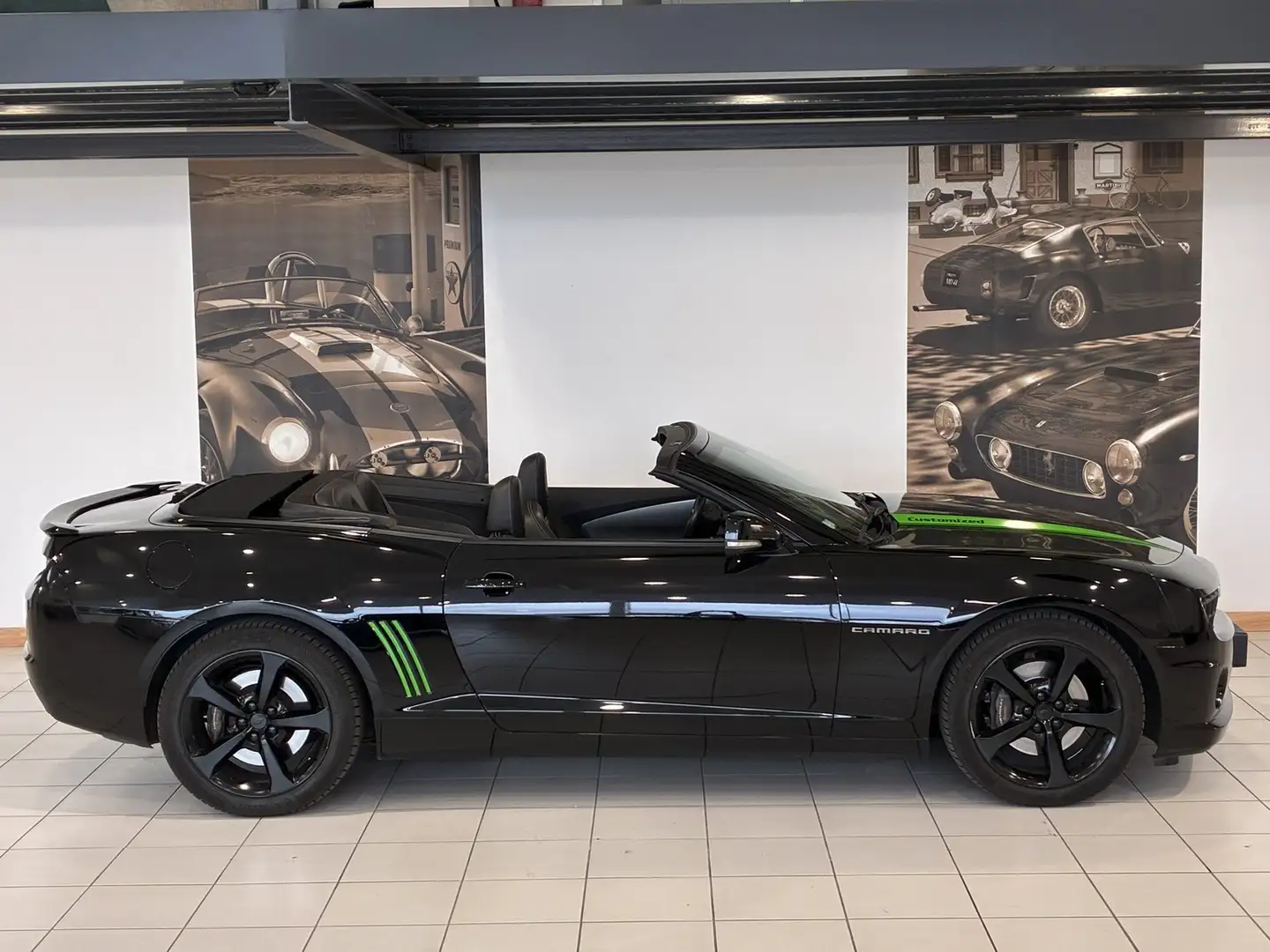 Chevrolet Camaro Camaro Cabriolet V8 6.2 432ch Schwarz - 2