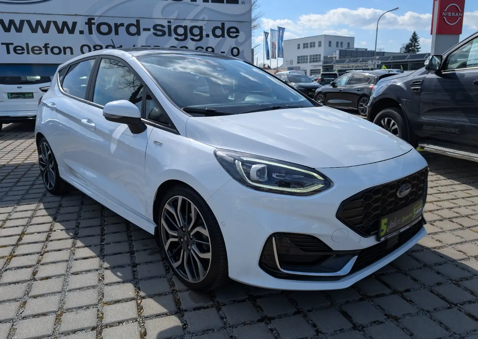 Ford Fiesta ST-Line Vignale LED*ACC*PANO*NAVI*SHZ*CAM Weiß - 2