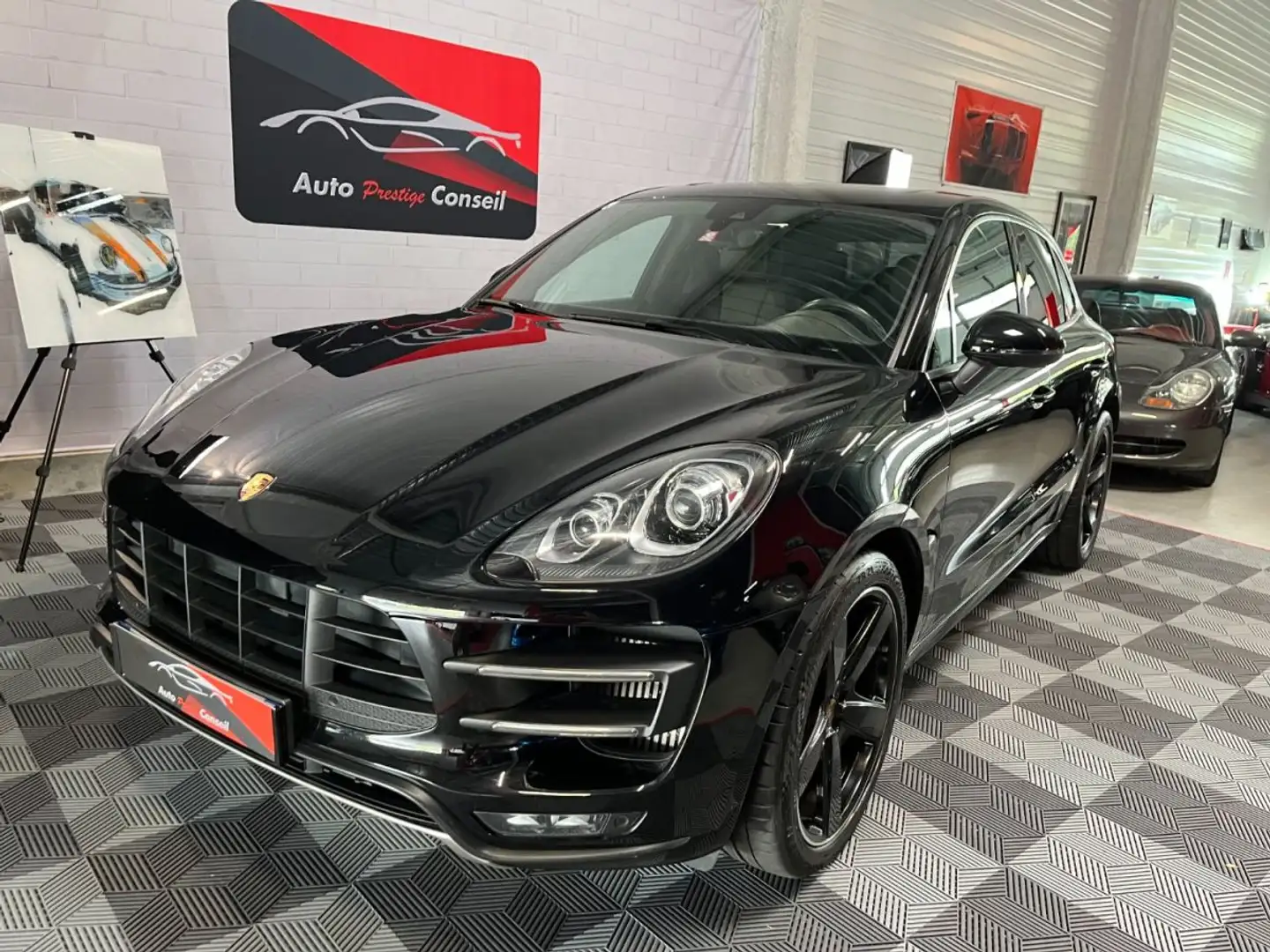 Porsche Macan TURBO 400cv PDK Noir - 1