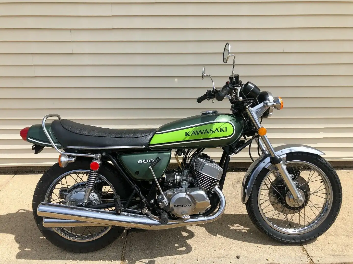 Kawasaki 500 H1 Groen - 2