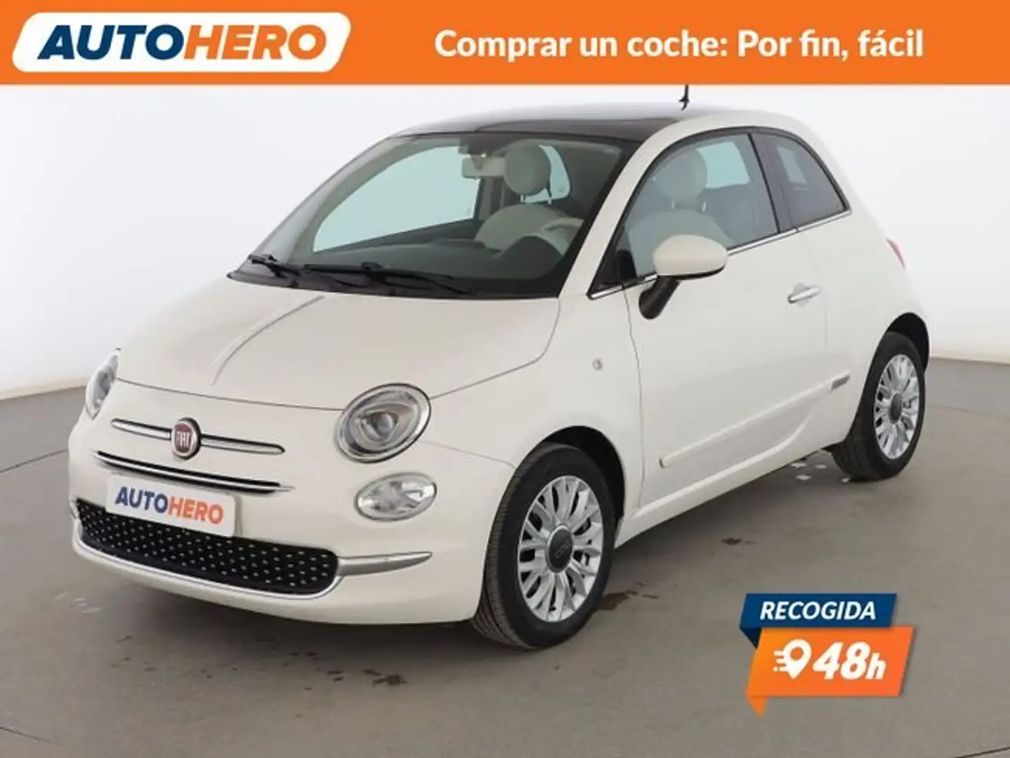 Fiat 500 1.2 Lounge Blanco - 1