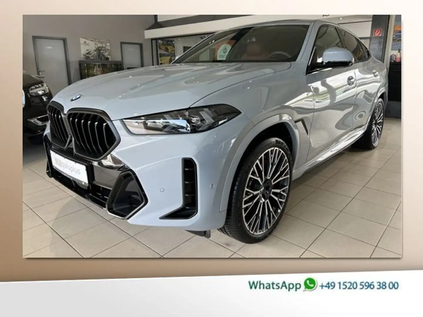 BMW X6 M xDrive30d M Sportpaket Pro 22Zoll BiColor HUD Gris - 1