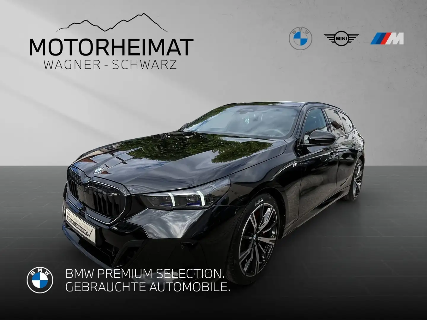 BMW 540 d xDrive Touring M Sport Pro Carbon B&W 4xSHZ Schwarz - 1