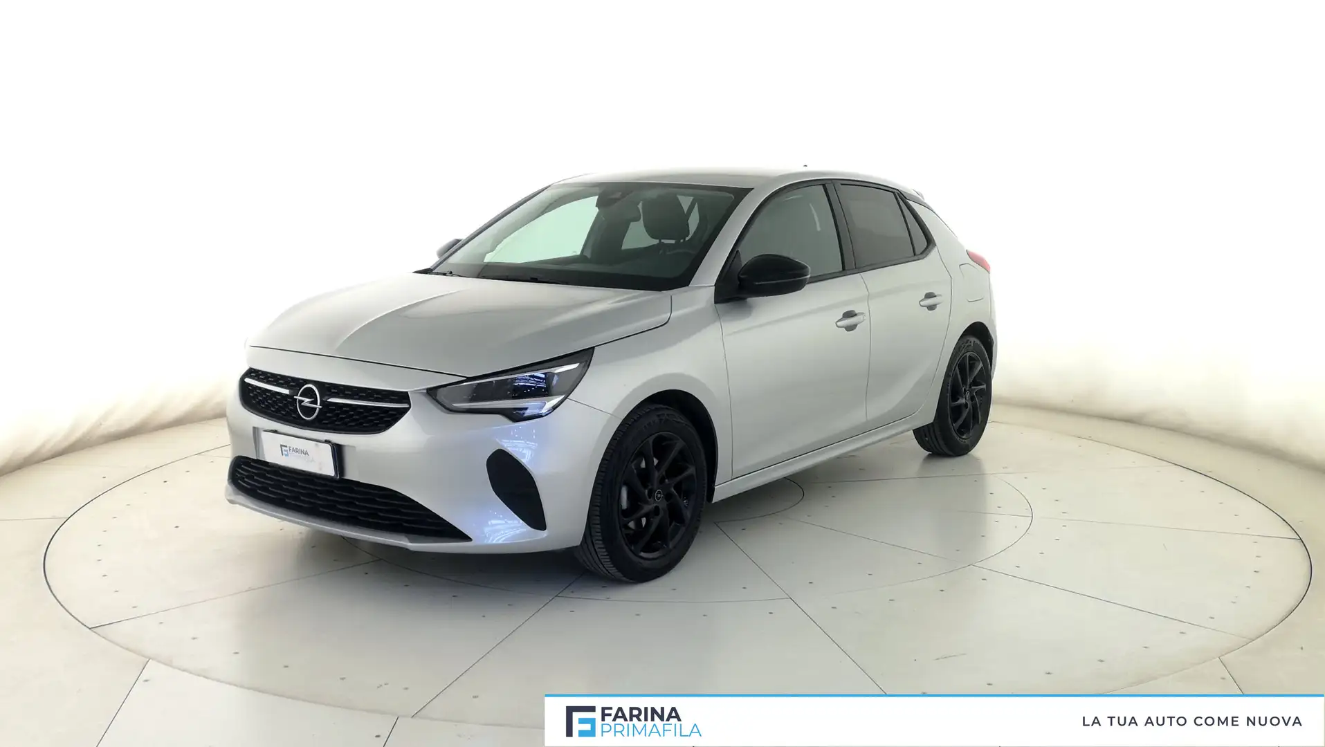 Opel Corsa 5 Porte 1.2  D&T Zilver - 1