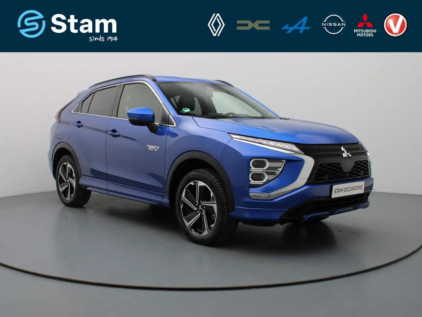 Mitsubishi Eclipse Cross 188pk 2.4 PHEV Executive Adapt. cruise | 360° Came Blauw - 1