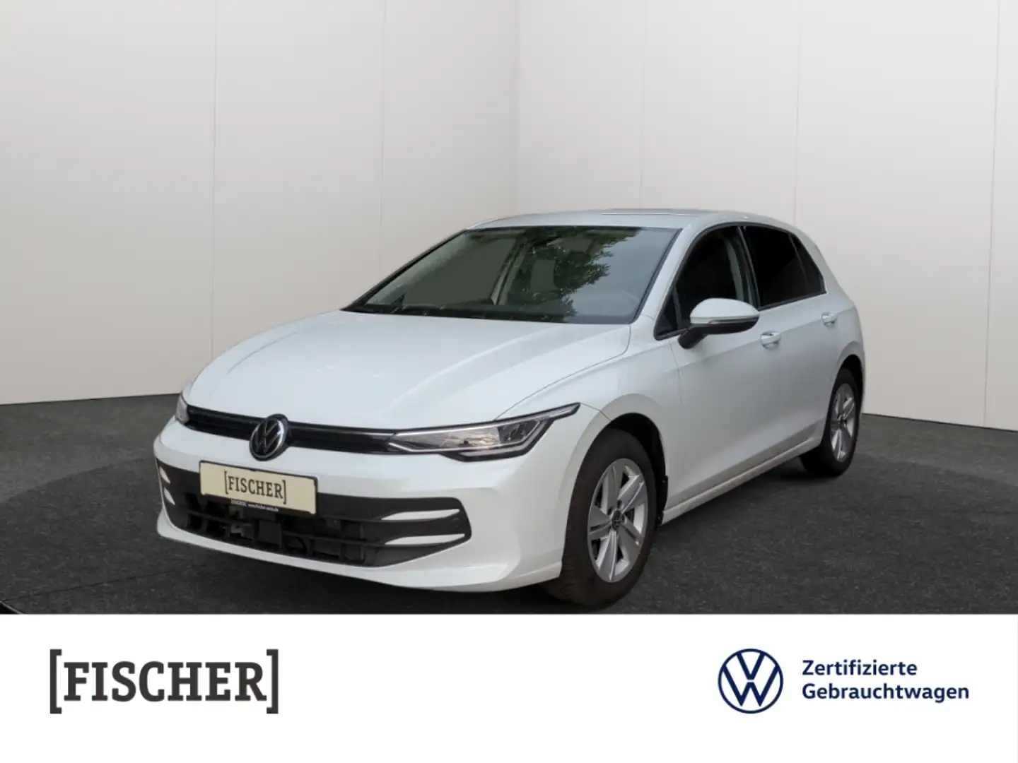 Volkswagen Golf VIII 1.5eTSI DSG Life LED AHK STHZ Carplay Rear Vi Weiß - 1