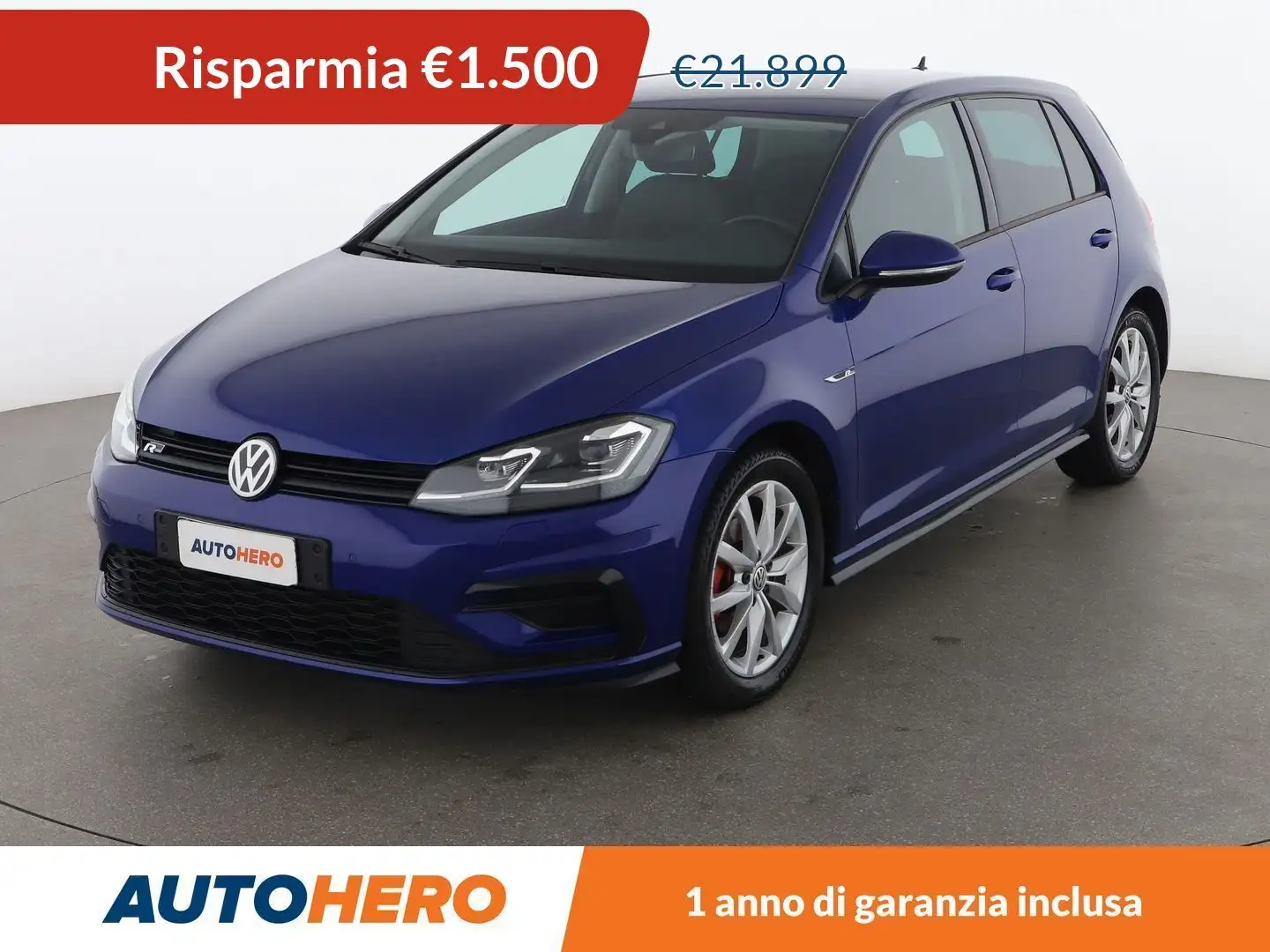Volkswagen Golf 1.5 TSI ACT Highline 130 CV DSG Bleu - 1