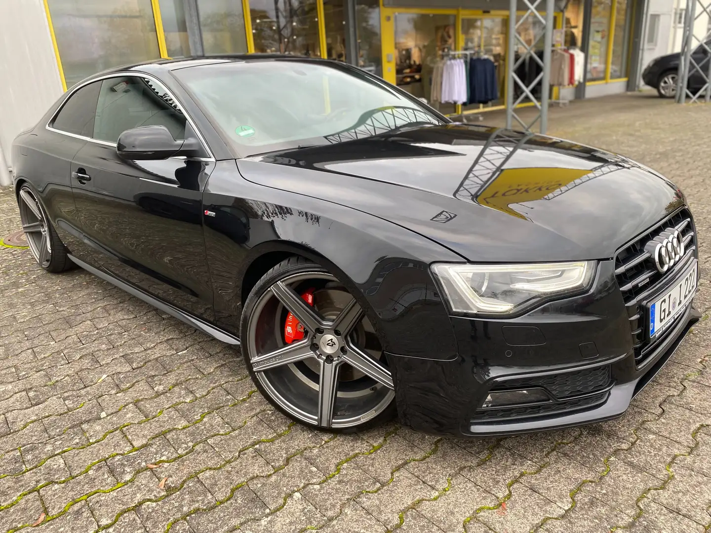 Audi A5 3.0 TFSI quattro/S-line/20"Zoll/Sound/Teilleder Fekete - 1