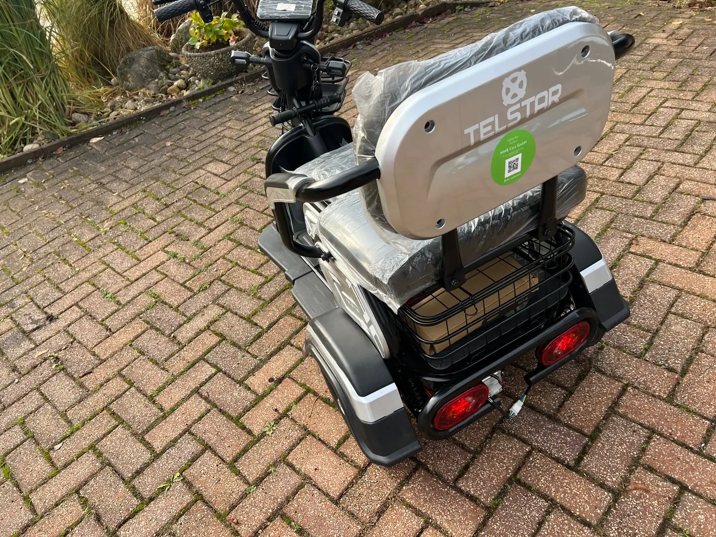 Sonstige Marken Dreisitzige Elektrodreirad Schwarz - 2