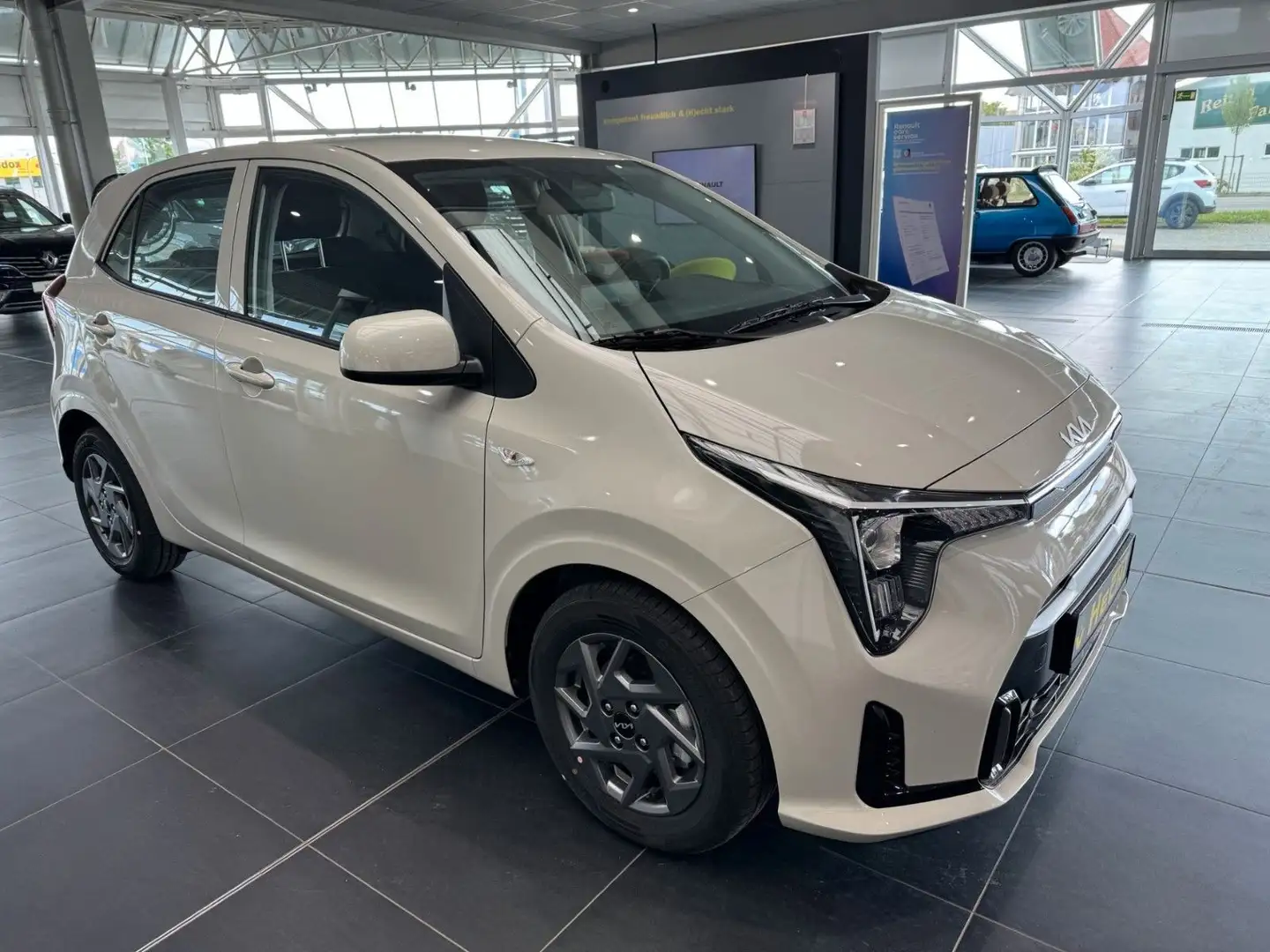 Kia Picanto Vision 1,0 * mit Top Ausstattung Beige - 2