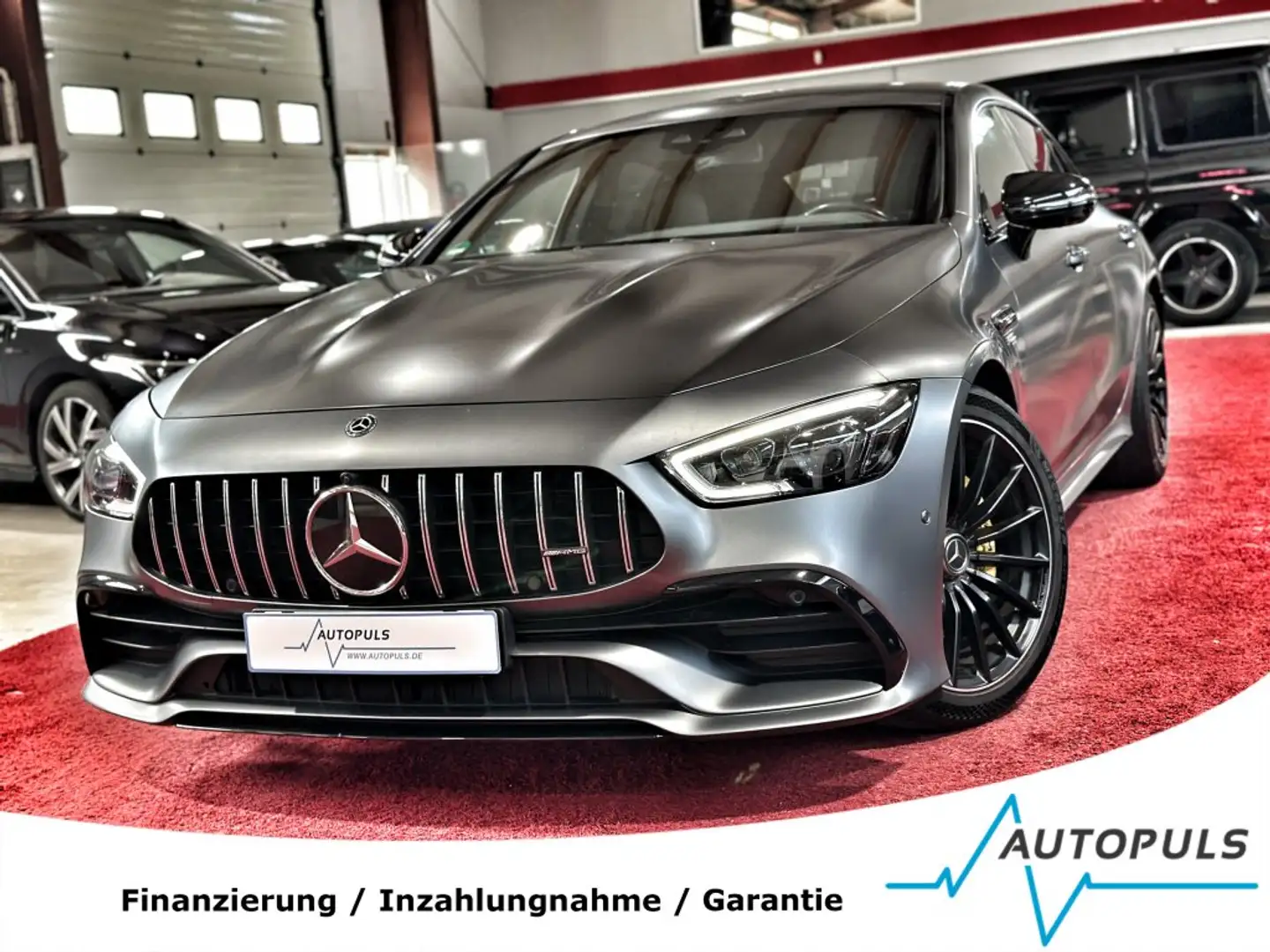 Mercedes-Benz AMG GT 53*GT 4-door*4Matic+*HUD*360°*BURMESTER* Gris - 1