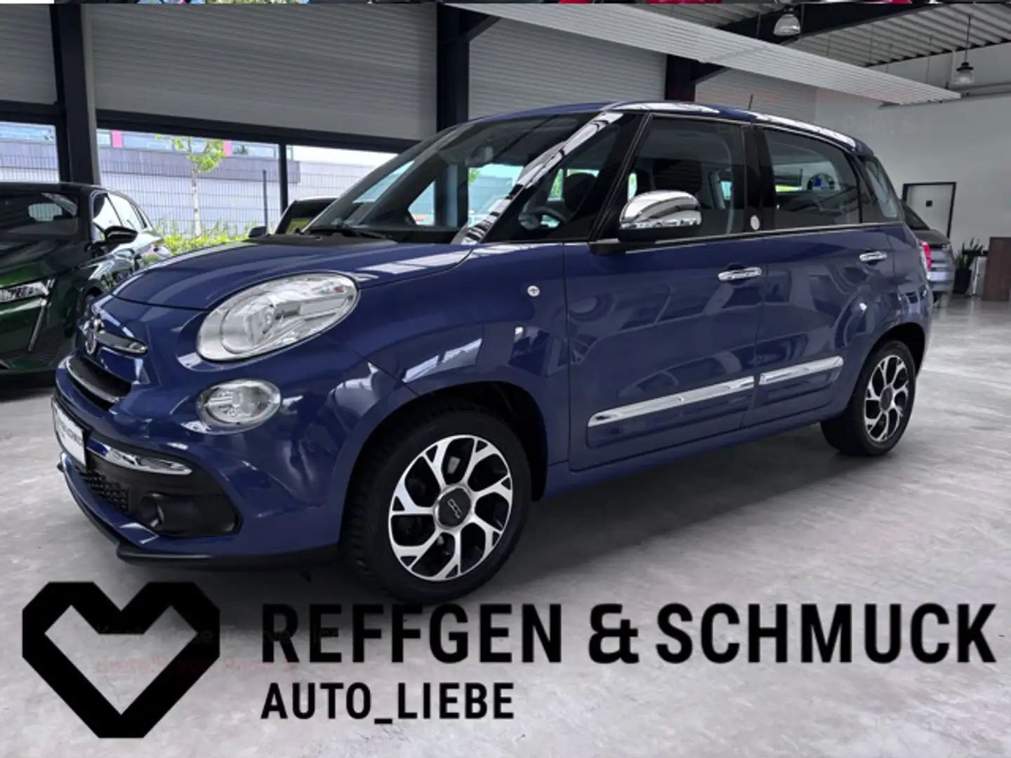 Fiat 500L MIRROR KLIMA+DAB+ALU+ALLWETTER+EINPARKHILFE Blauw - 1