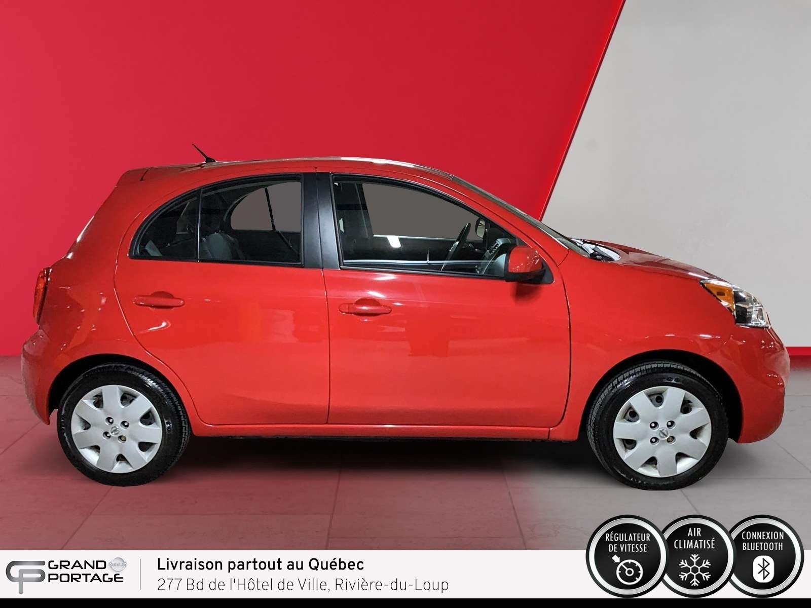 2019 Nissan Micra SV, boîte automatique à traction avant — снимка 1
