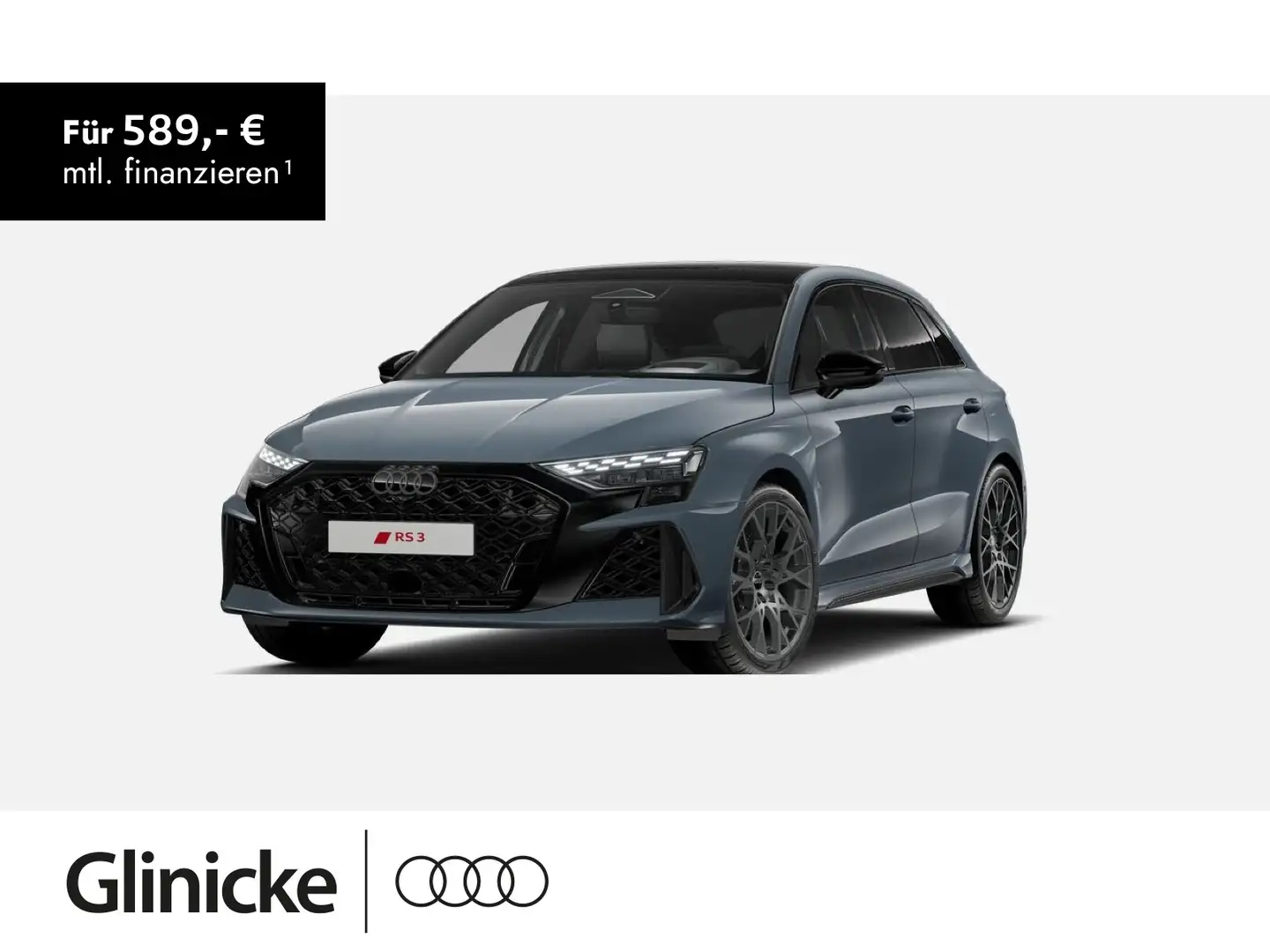 Audi RS3 SCHALE+CARBON+PANO+DCC+360 KAM Grijs - 1