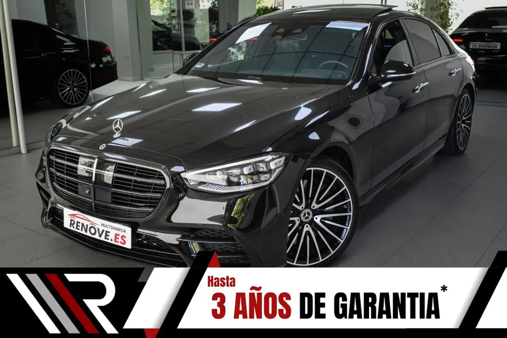 Mercedes-Benz S 400 d 4MATIC Negro - 1