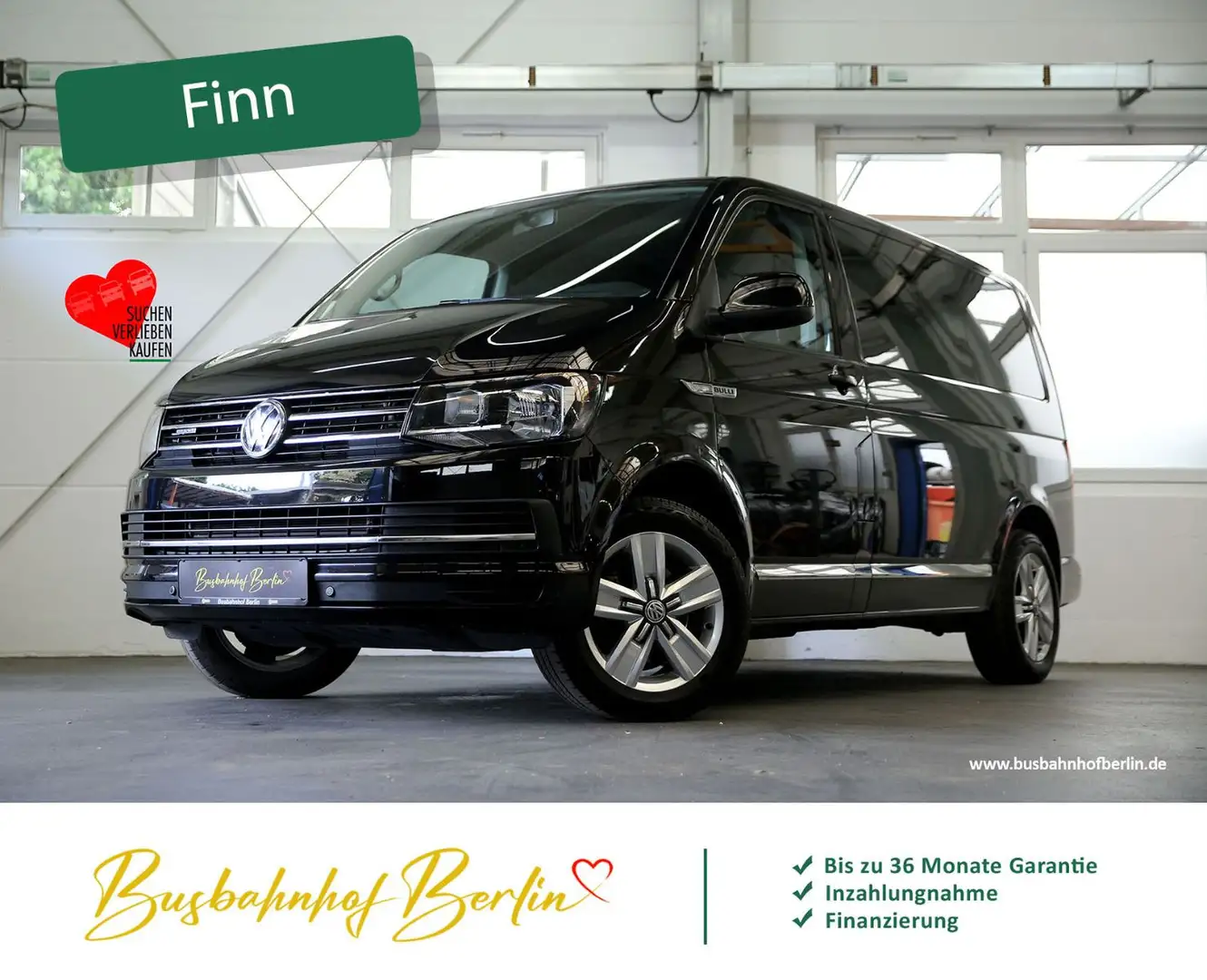 Volkswagen T6 Multivan DSG Navi Standhz. 3Zonen-Climatronic Negro - 1