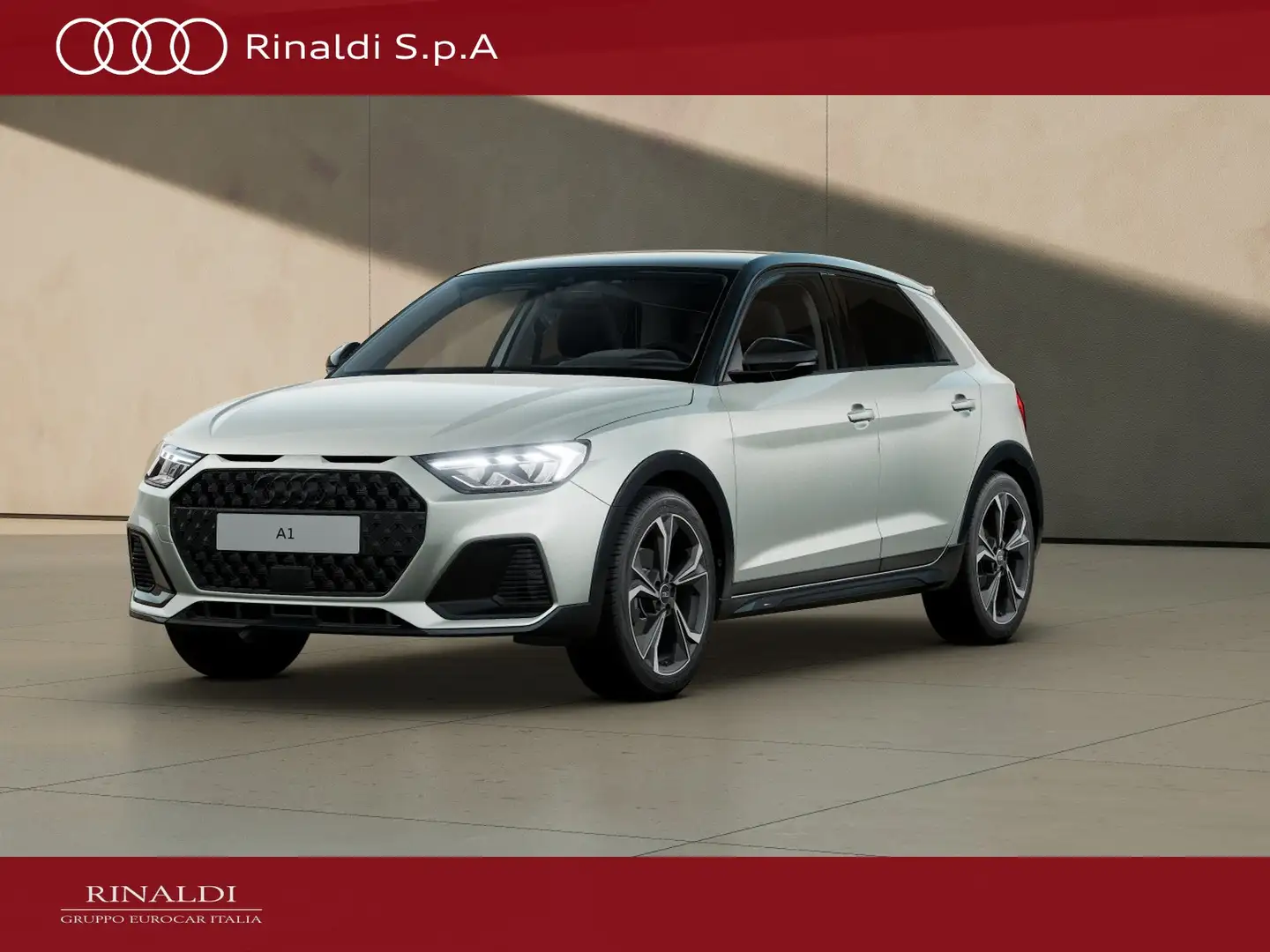 Audi A1 allstreet 35 1.5 tfsi identity contrast 150cv s tr Argento - 1