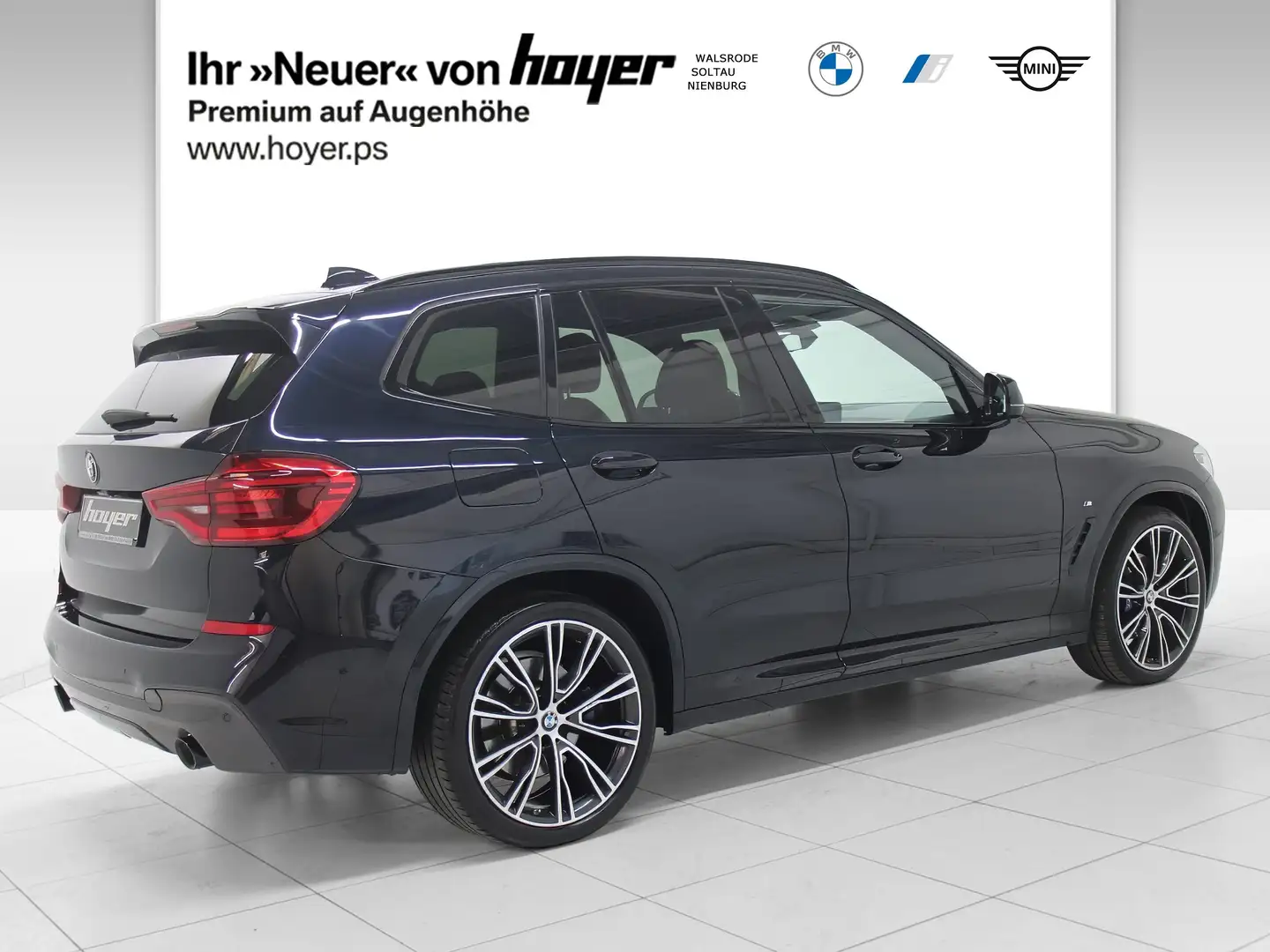 BMW X3 xDrive30d ZA M Sport HiFi DAB LED WLAN RFK Black - 2