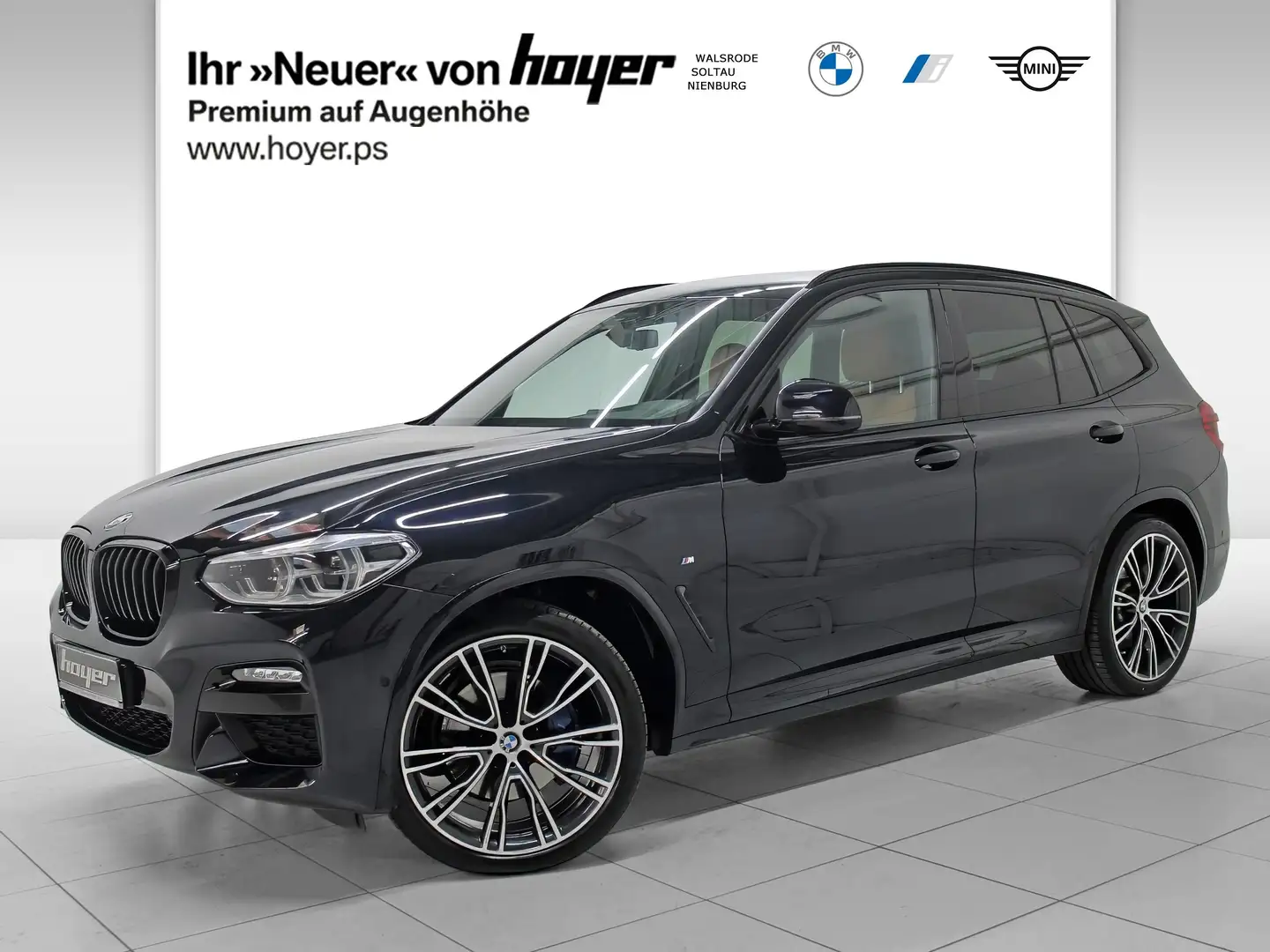 BMW X3 xDrive30d ZA M Sport HiFi DAB LED WLAN RFK Black - 1