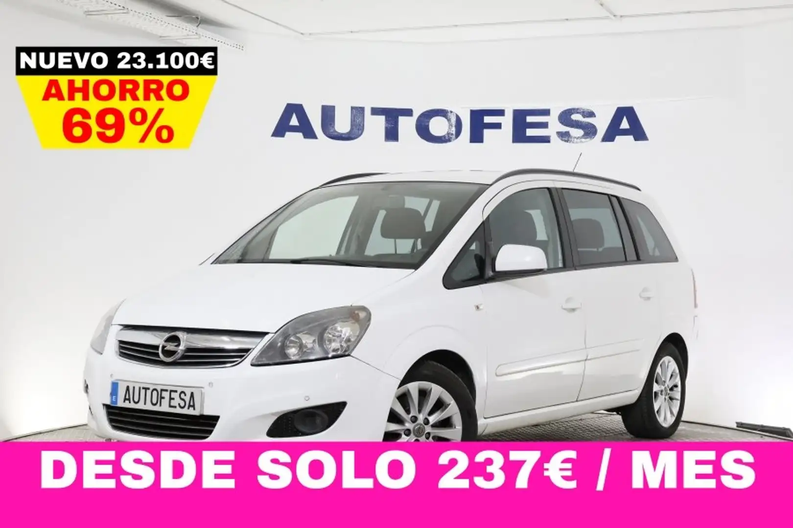Opel Zafira 1.7 CDTI FAMILY 110cv 7 PLAZAS 5P # NAVY Blanco - 1